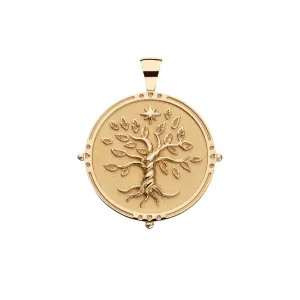 FAITH JW Original Pendant Coin - 16-18" Classic Rolo Chain Style Essential