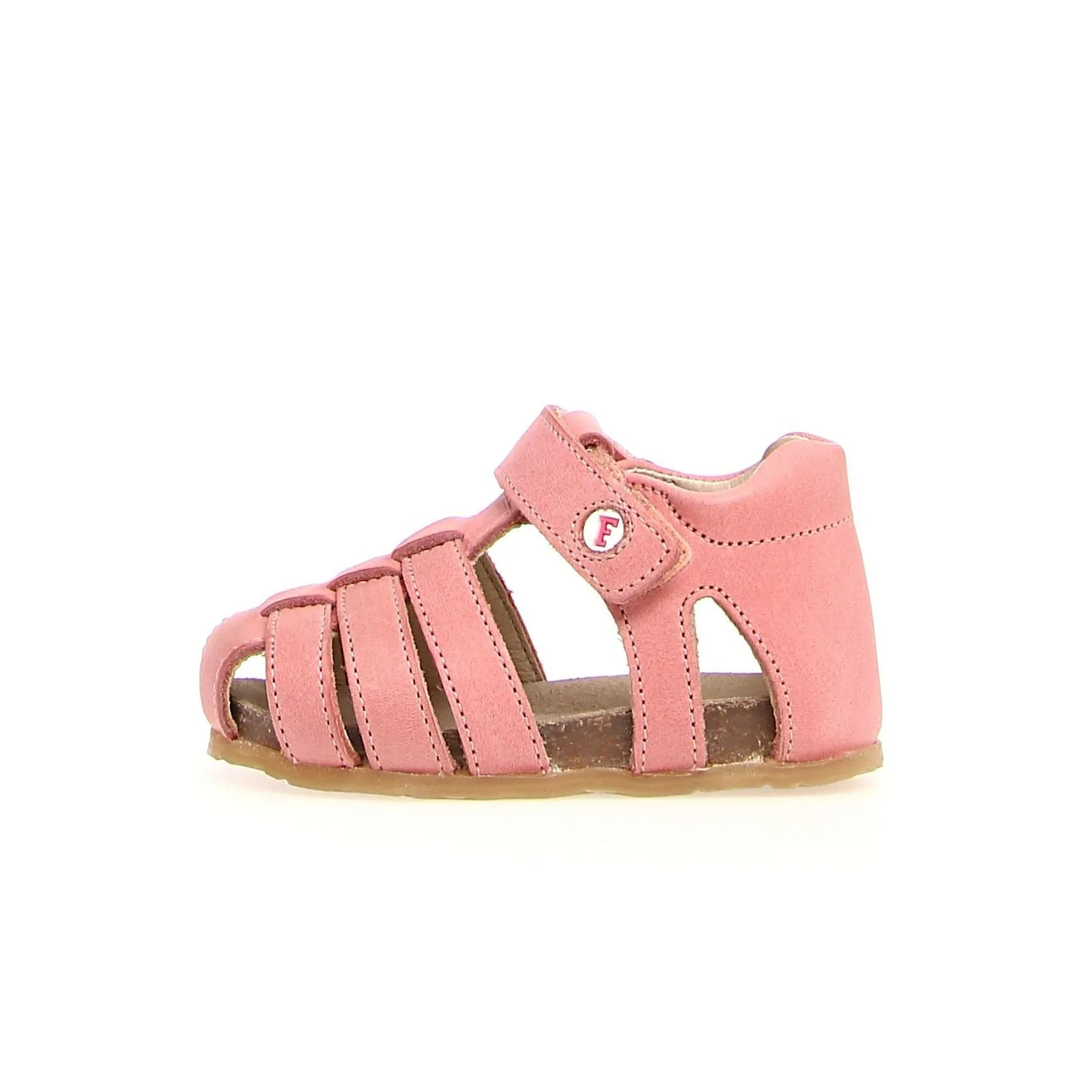 Falcotto Alby Girl's Closed Toe Sandals - Candy Soft Touch