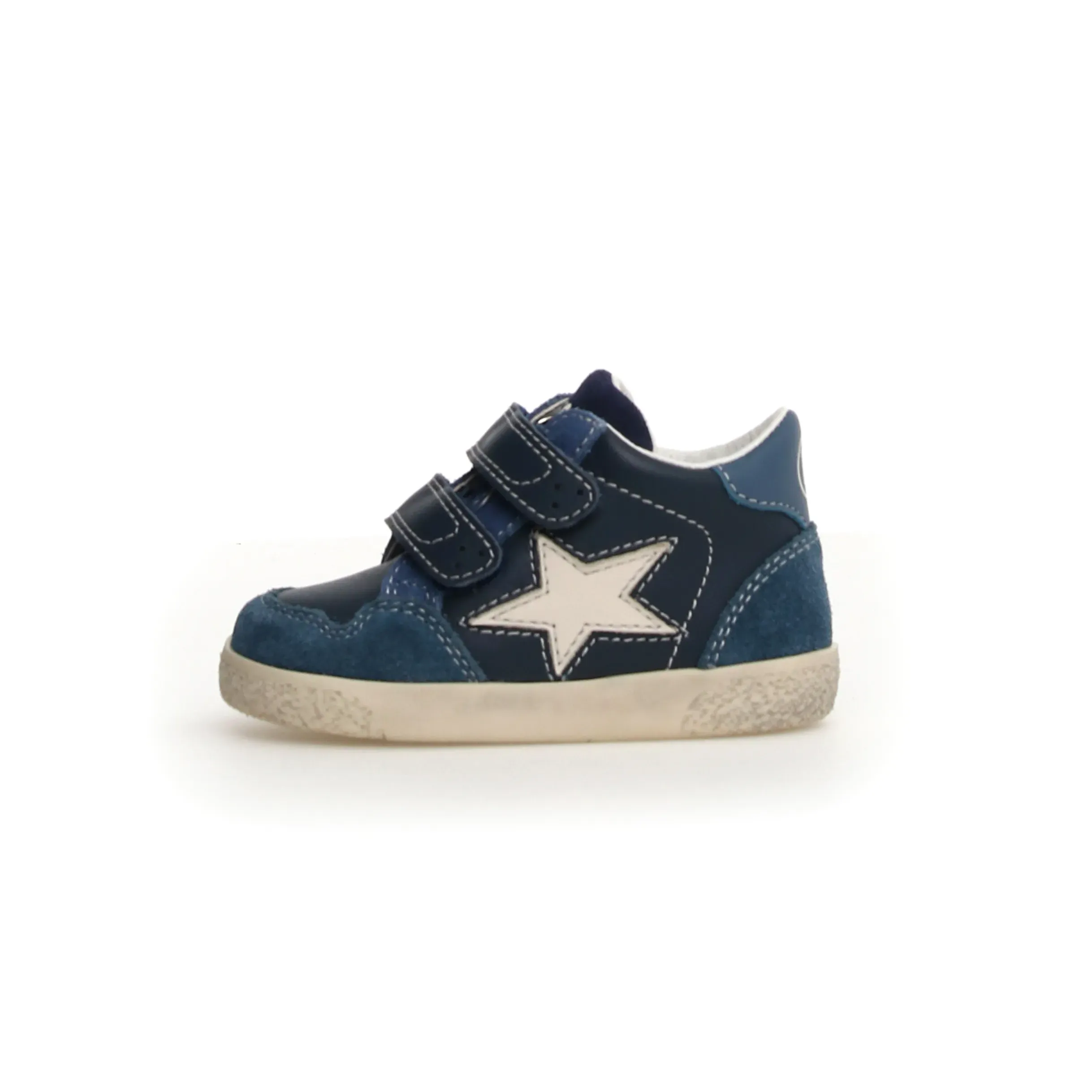 Falcotto Alnoite High 2 Vl Boy's Casual Shoes - Indigo/Navy/Azure cool feet