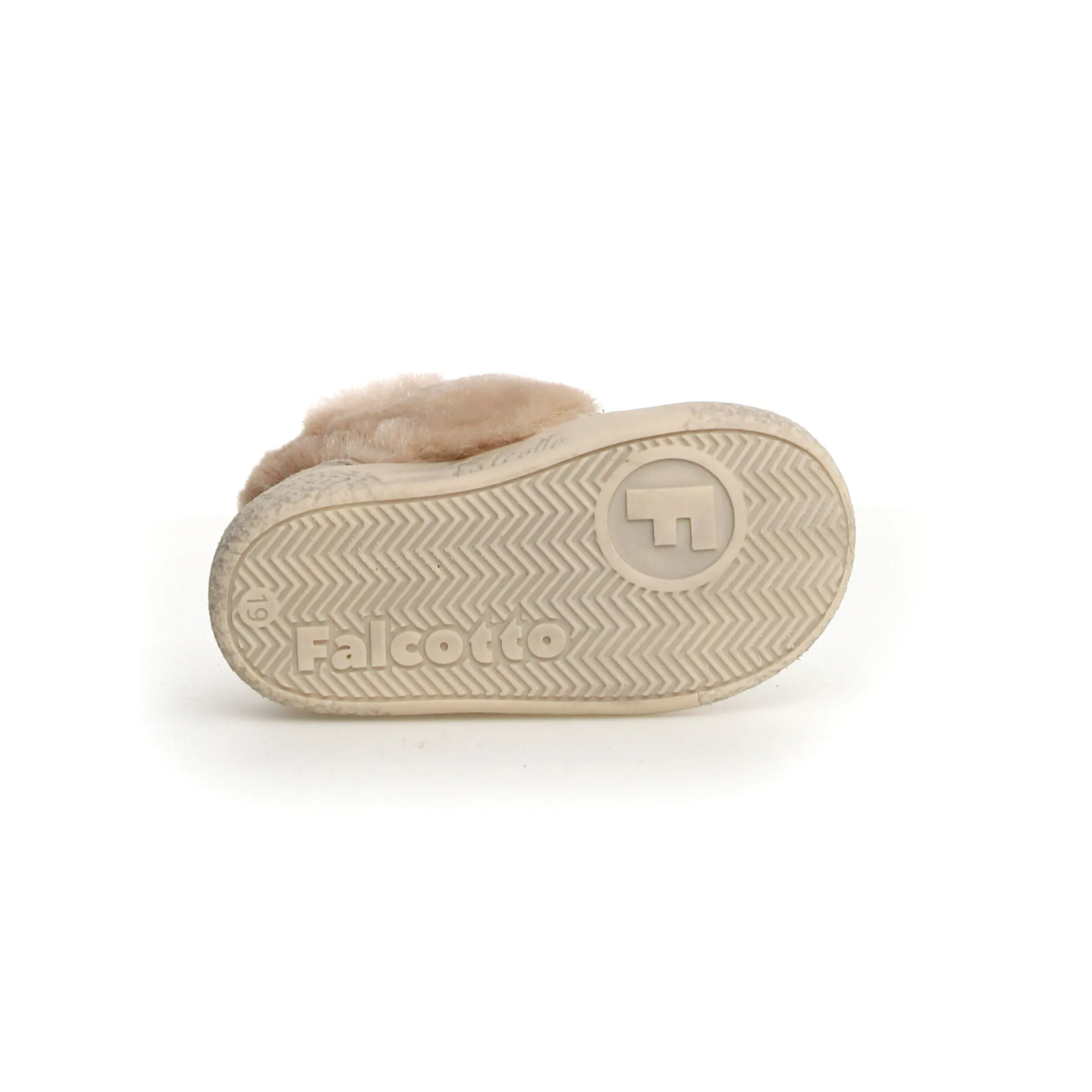 Falcotto Alnoite High 2 Vl Girl's Casual Shoes - Beige clean vibe