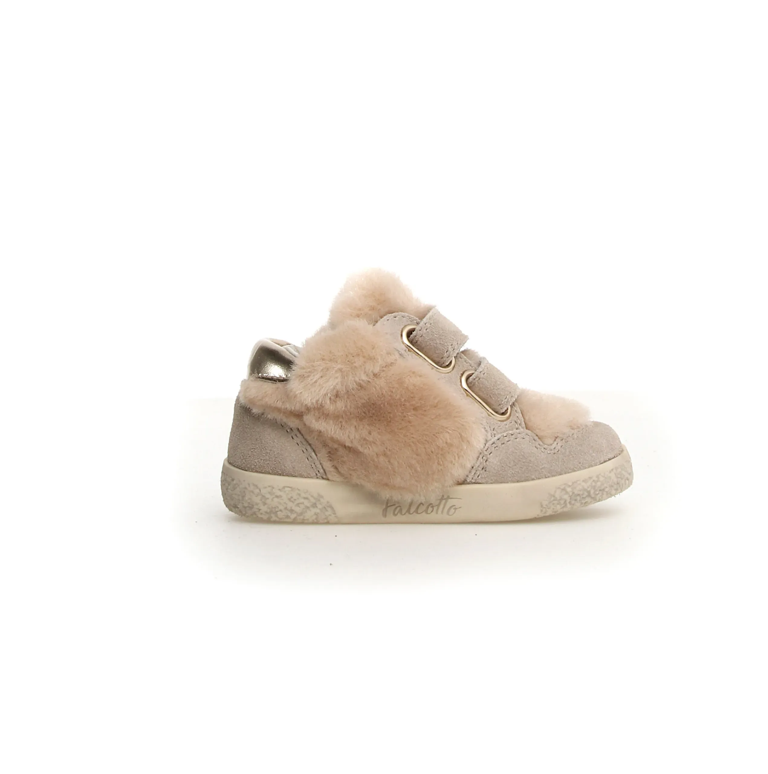 Falcotto Alnoite High 2 Vl Girl's Casual Shoes - Beige go outside