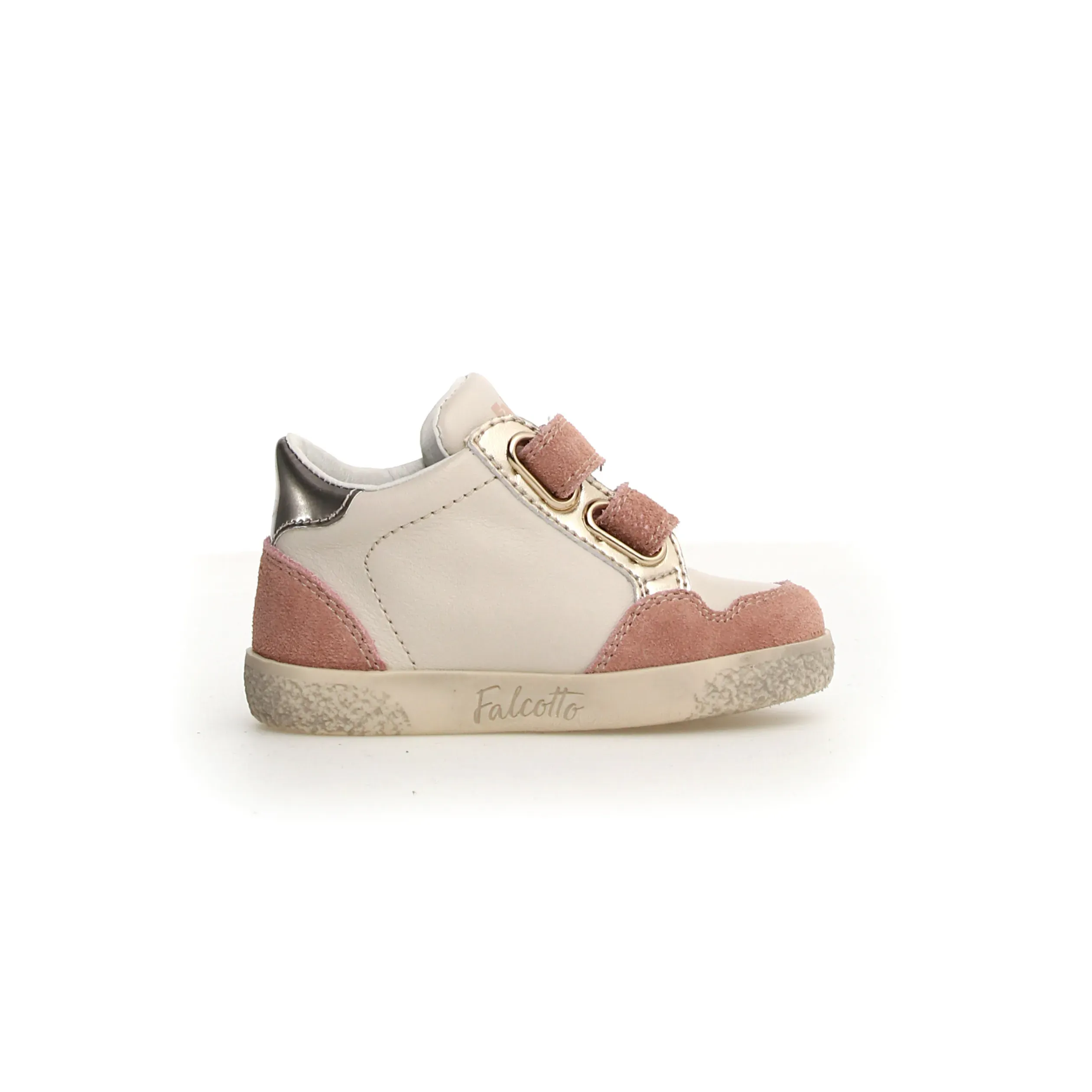 Falcotto Alnoite High 2 Vl Girl's Casual Shoes - Rose/Milk/Platinu no pressure