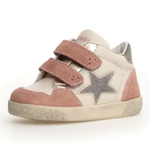Falcotto Alnoite High 2 Vl Girl's Casual Shoes - Rose/Milk/Platinu neat style