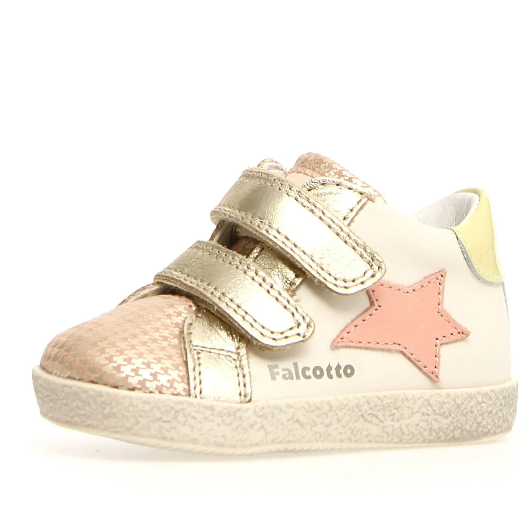 Falcotto Alnoite High VL Girl's Sneakers - Cipria/Platinum go outside