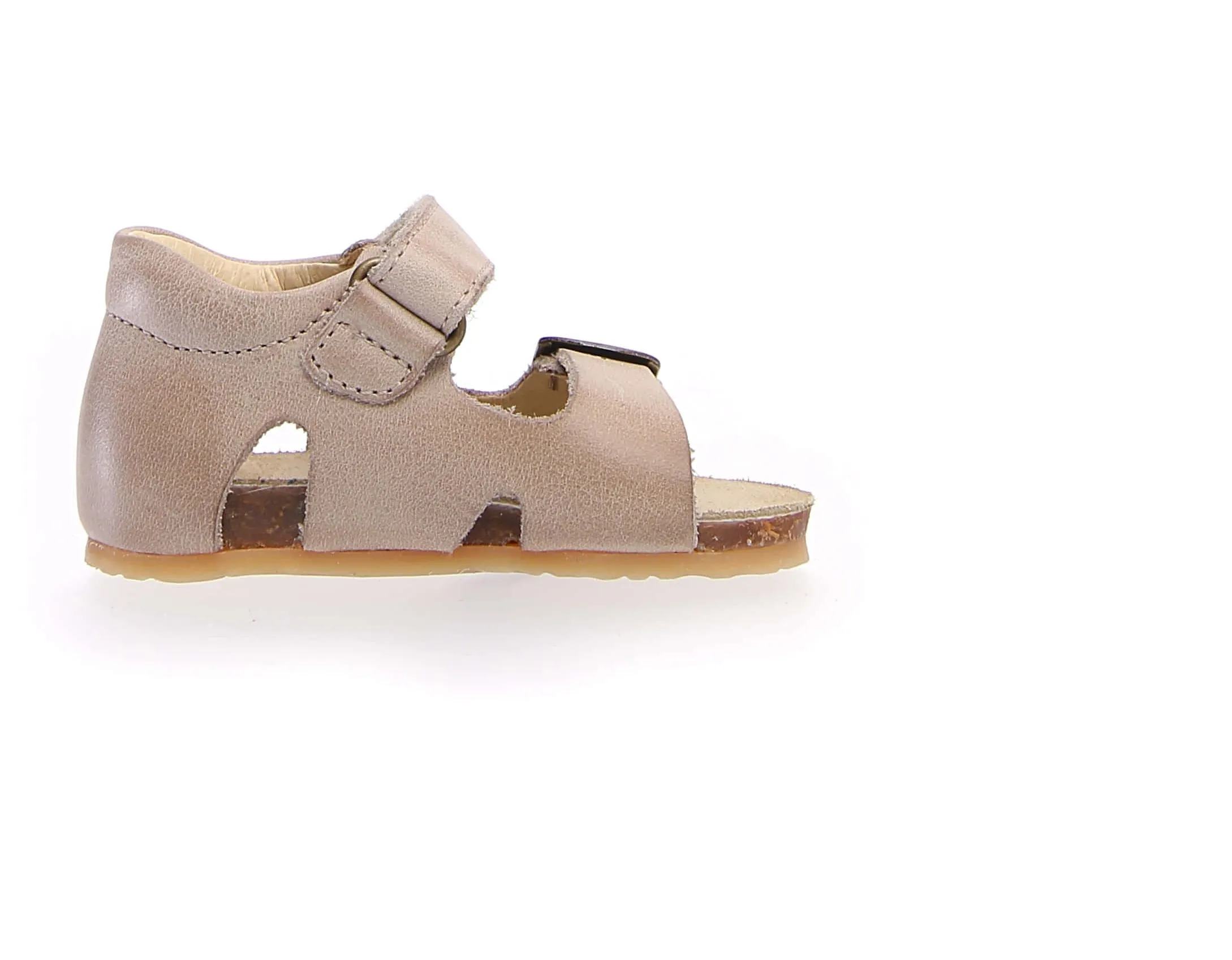Falcotto Bea Boy's and Girls Sandals - Taupe Lazy Fit