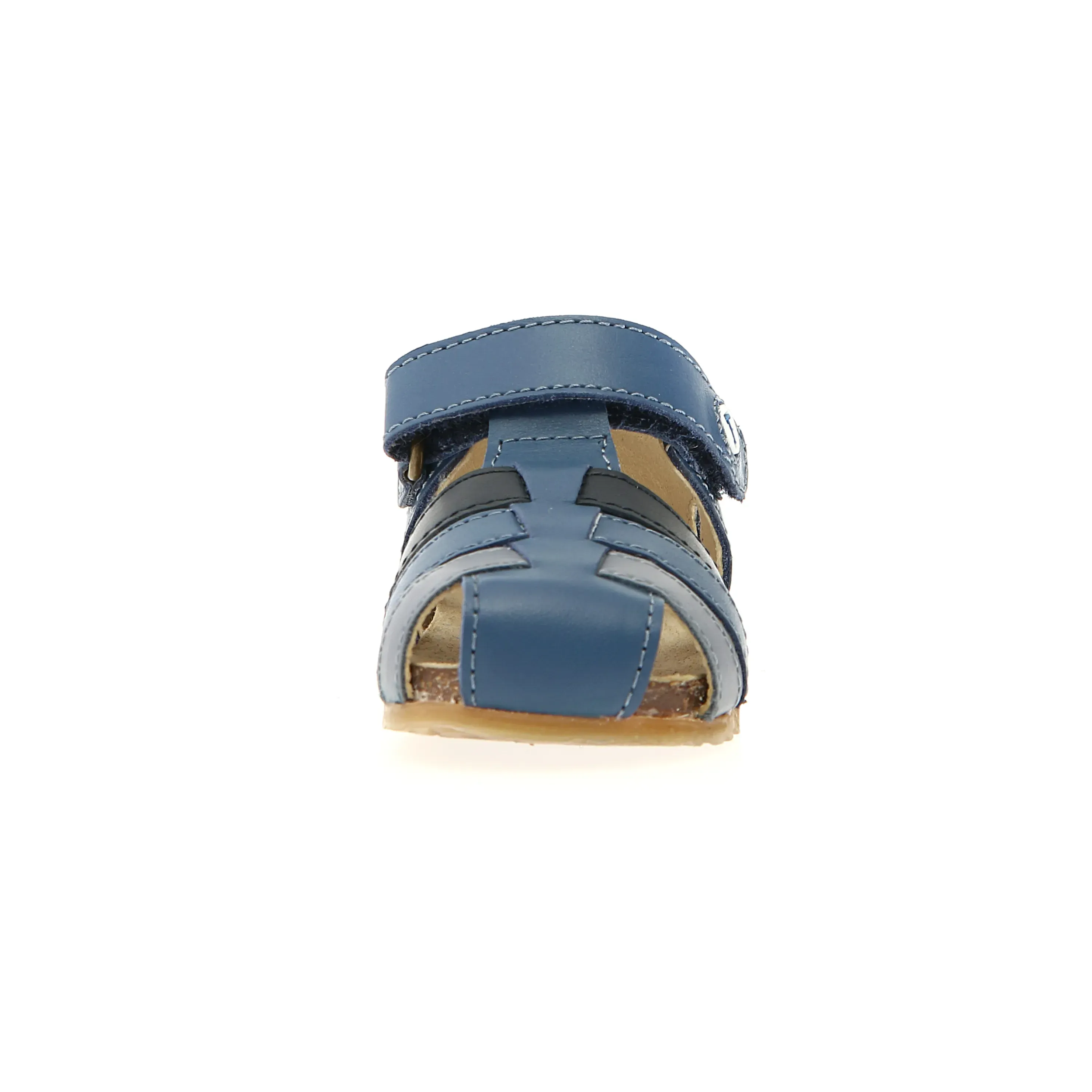 Falcotto Boy's Alby Sandals - Azure / Navy / Celeste Soft Edge
