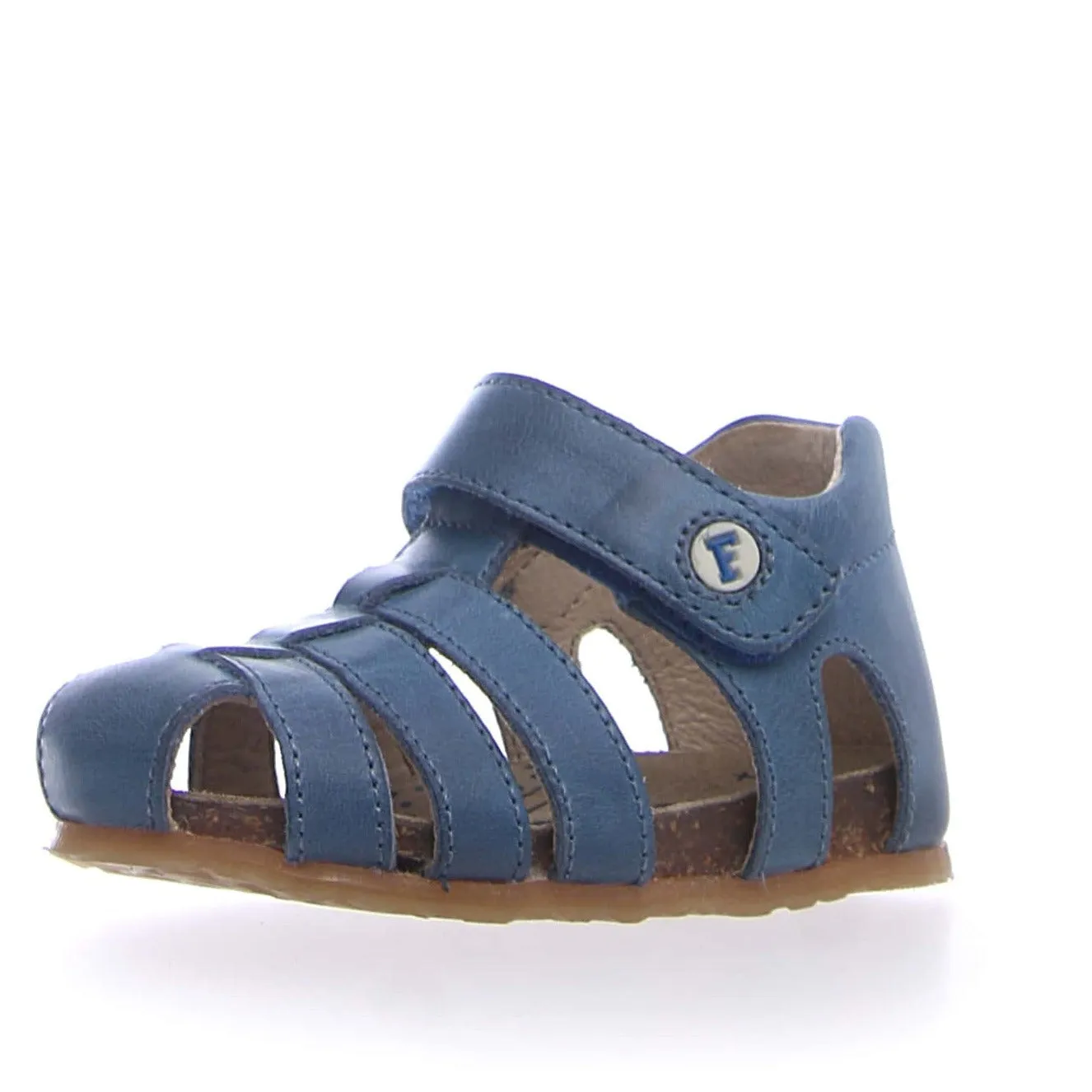 Falcotto Boy's and Girl's Alby Fisherman Sandals - Azure All-Day Feel