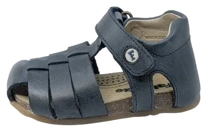 Falcotto Boy's and Girl's Alby Fisherman Sandals, Bleu Casual Ease