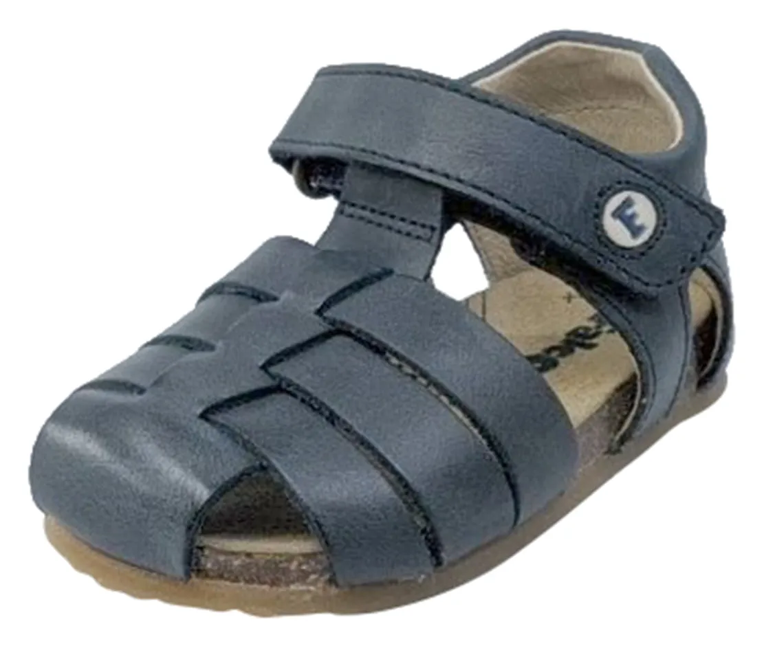 Falcotto Boy's and Girl's Alby Fisherman Sandals, Bleu All-Day Feel