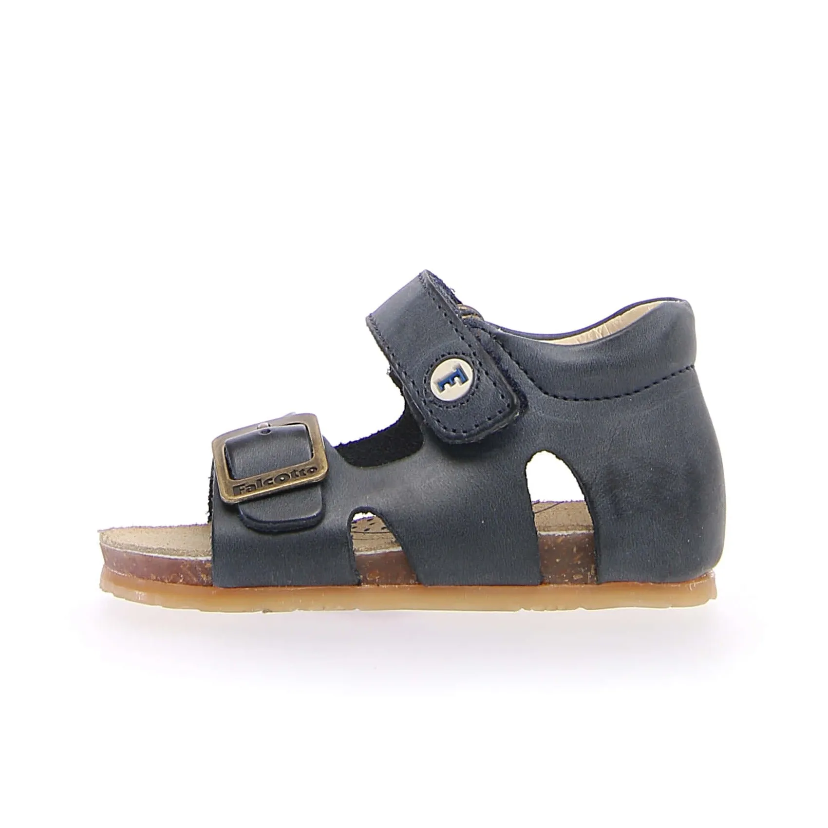 Falcotto Boy's and Girl's Bea Open Toe Sandals - Blue Morning Run