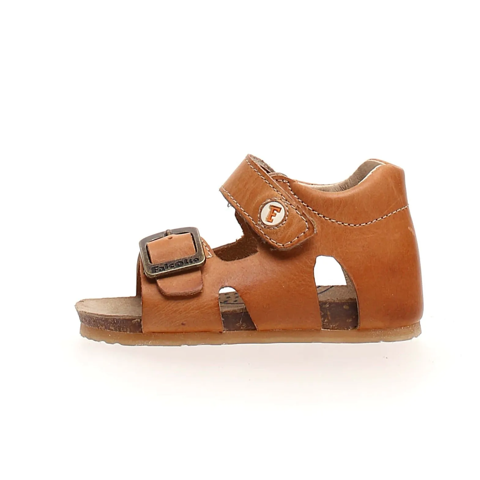 Falcotto Boy's and Girl's Bea Spazz Open Toe Sandals - Zucca Breezy Steps