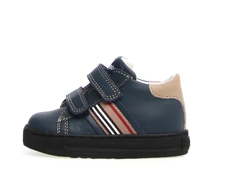 Falcotto Boy's and Girl's New Leryn Fashion Sneakers, Navy/Mou soft cloud