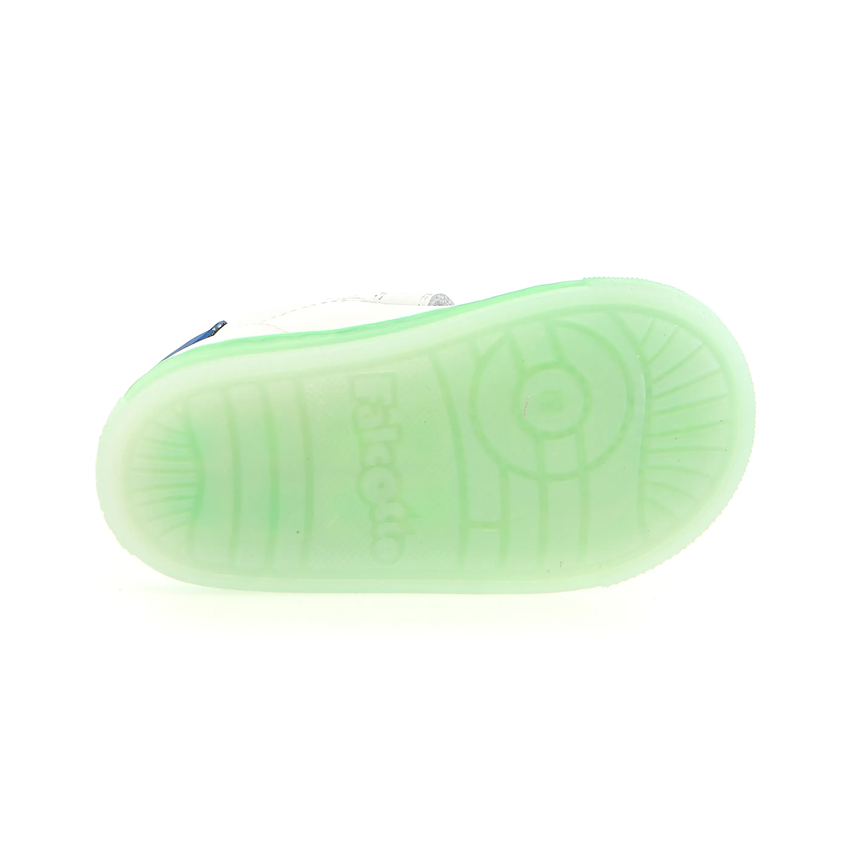 Falcotto Boy's And Girl's Sasha Vl Casual Shoes - White / Green Fluo style flex