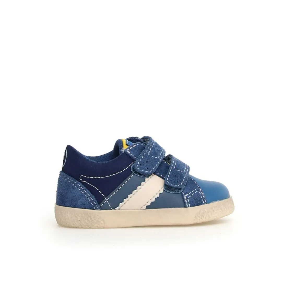 Falcotto Boy's Kilde Low Vl Casual Shoes- Azure / Celeste / Navy comfy edge