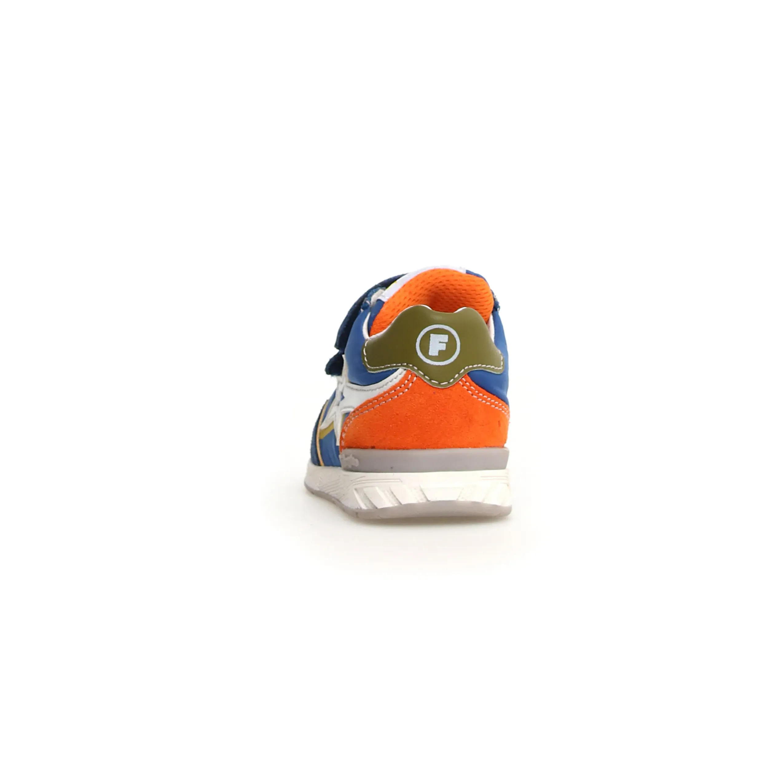 Falcotto Boy's New Ferdi 3 Vl Sneakers - Azure / Orange / White relax edge