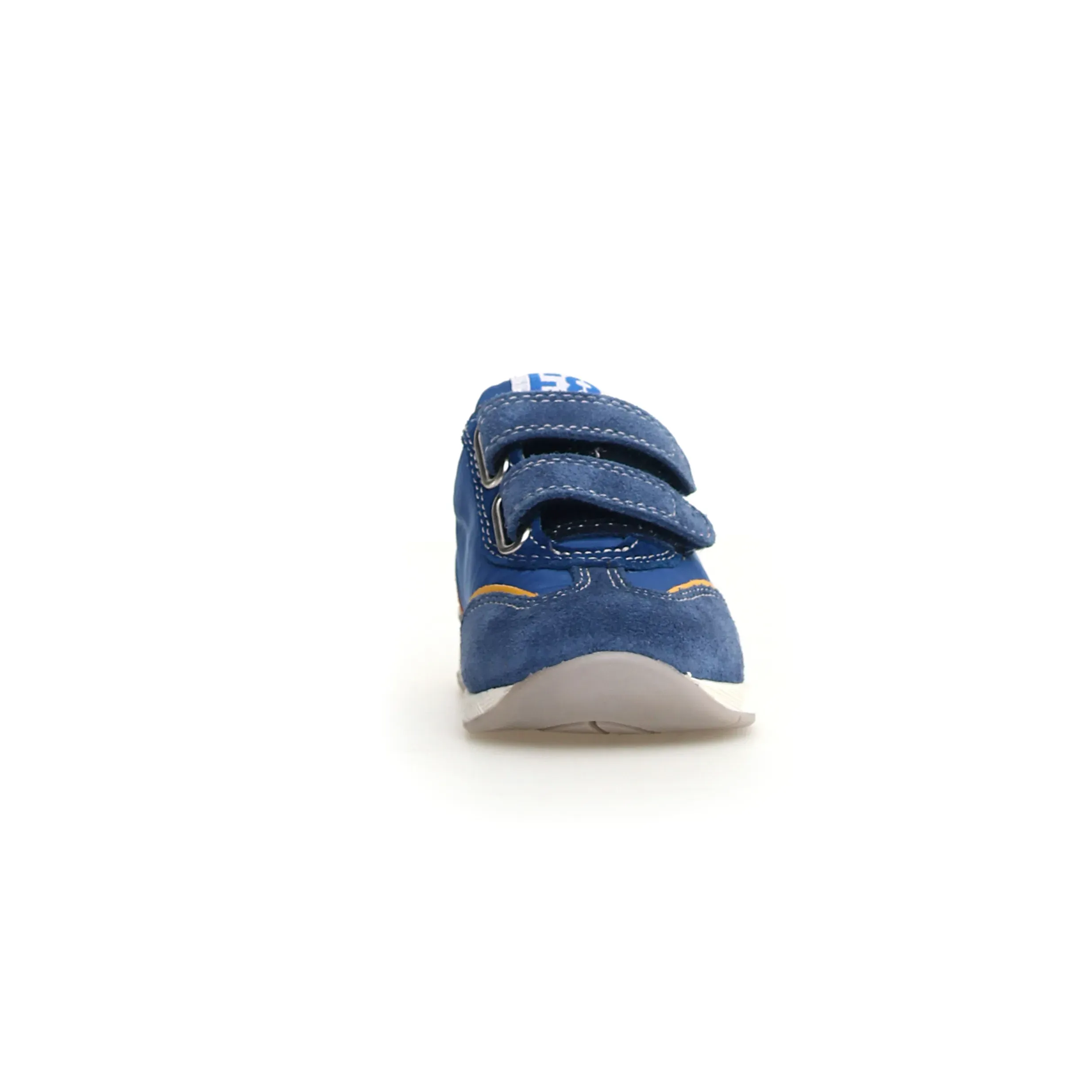Falcotto Boy's New Ferdi 3 Vl Sneakers - Azure / Orange / White street mood