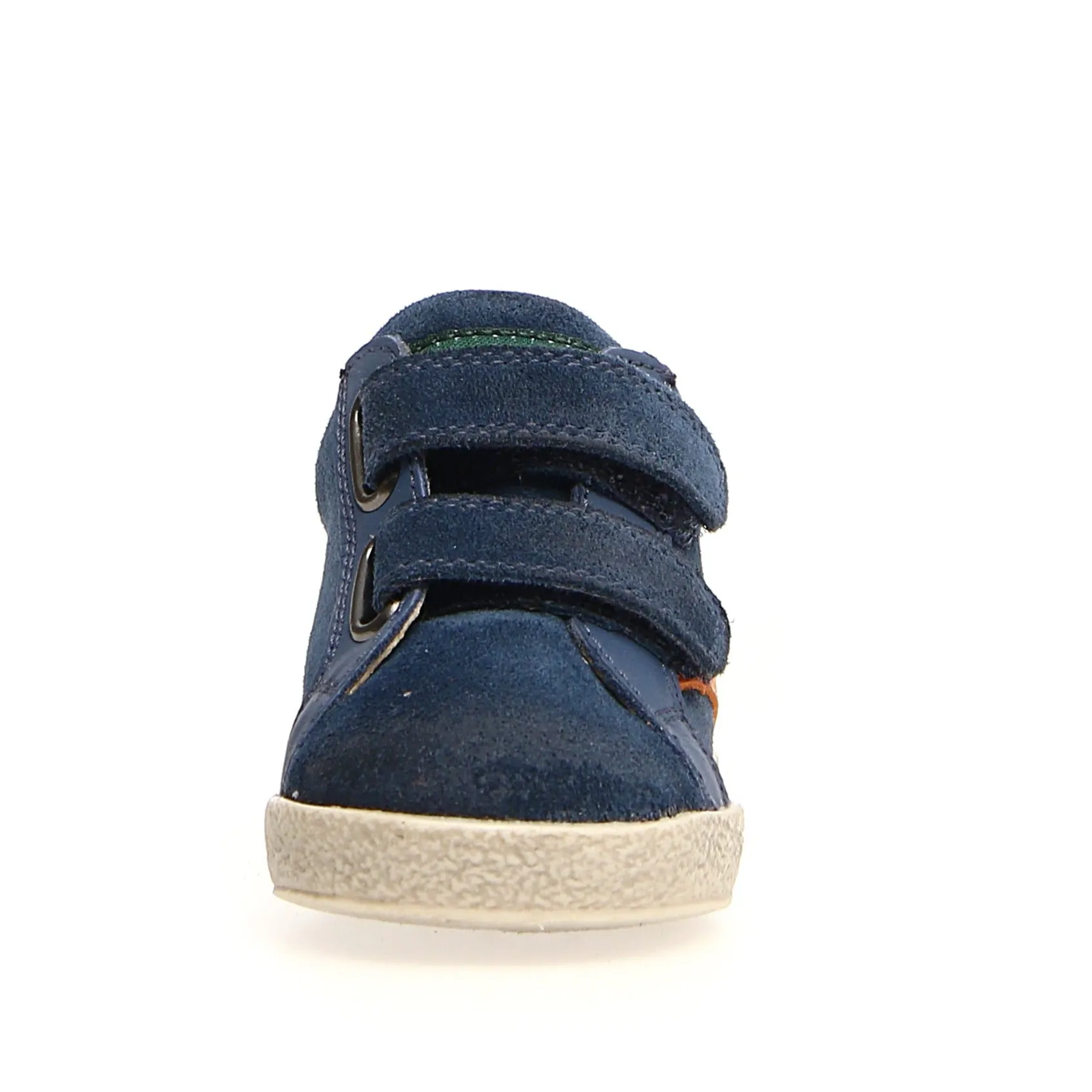 Falcotto Boy's Panki Sneakers, Indigo/Orange active city