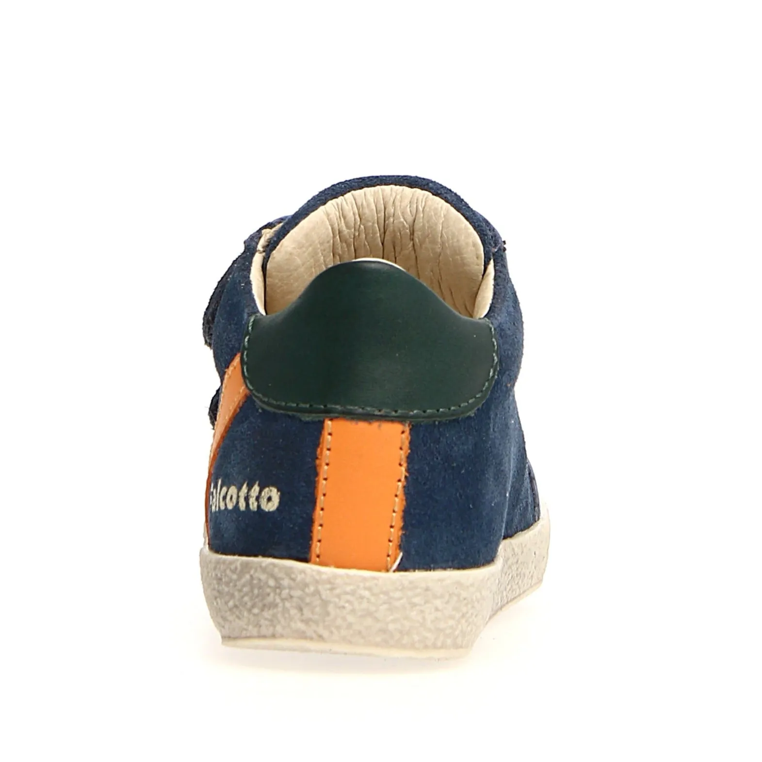 Falcotto Boy's Panki Sneakers, Indigo/Orange fashion daily