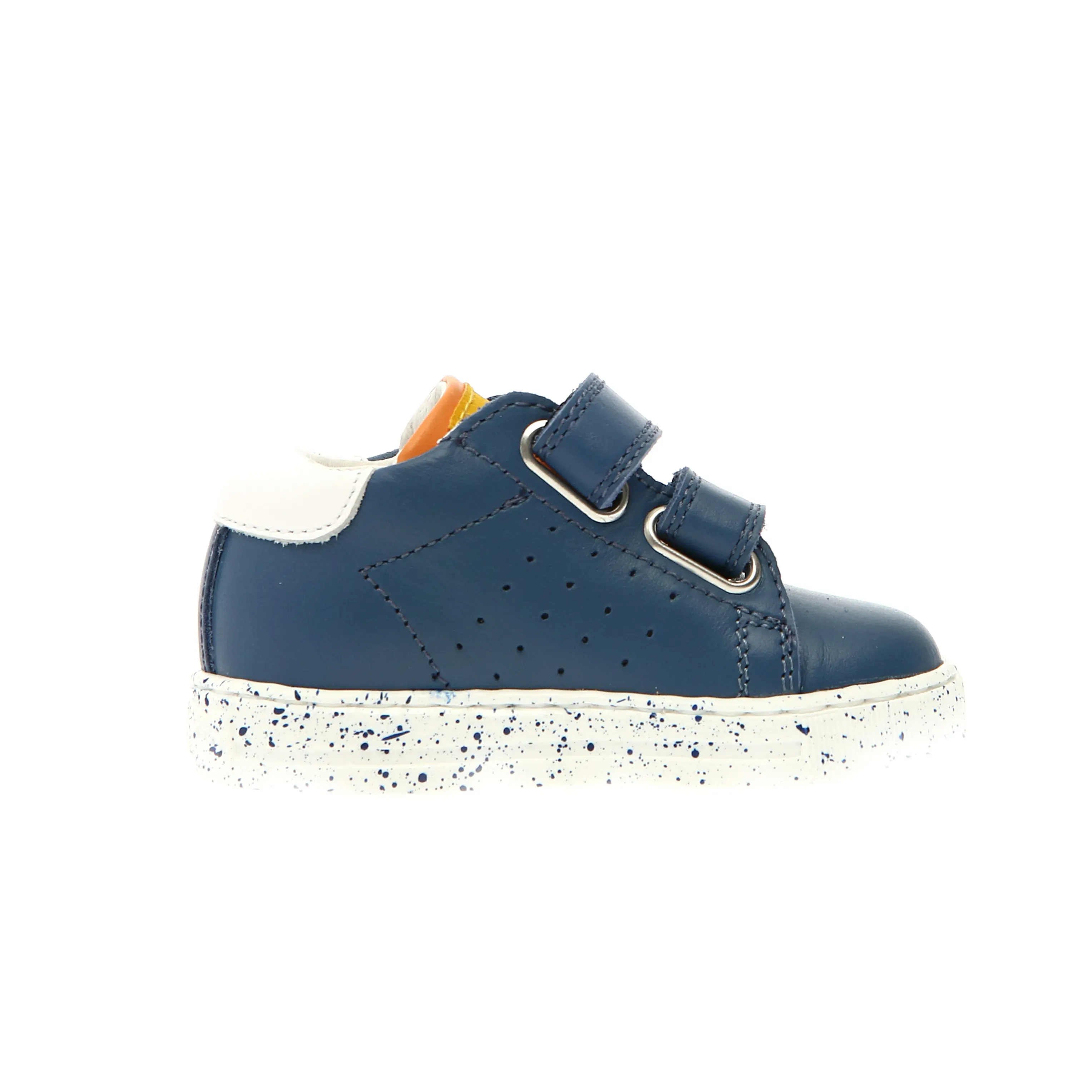 Falcotto Boy's Salazar 3 Vl Casual Shoes - Azure / White / Yellow urban cool