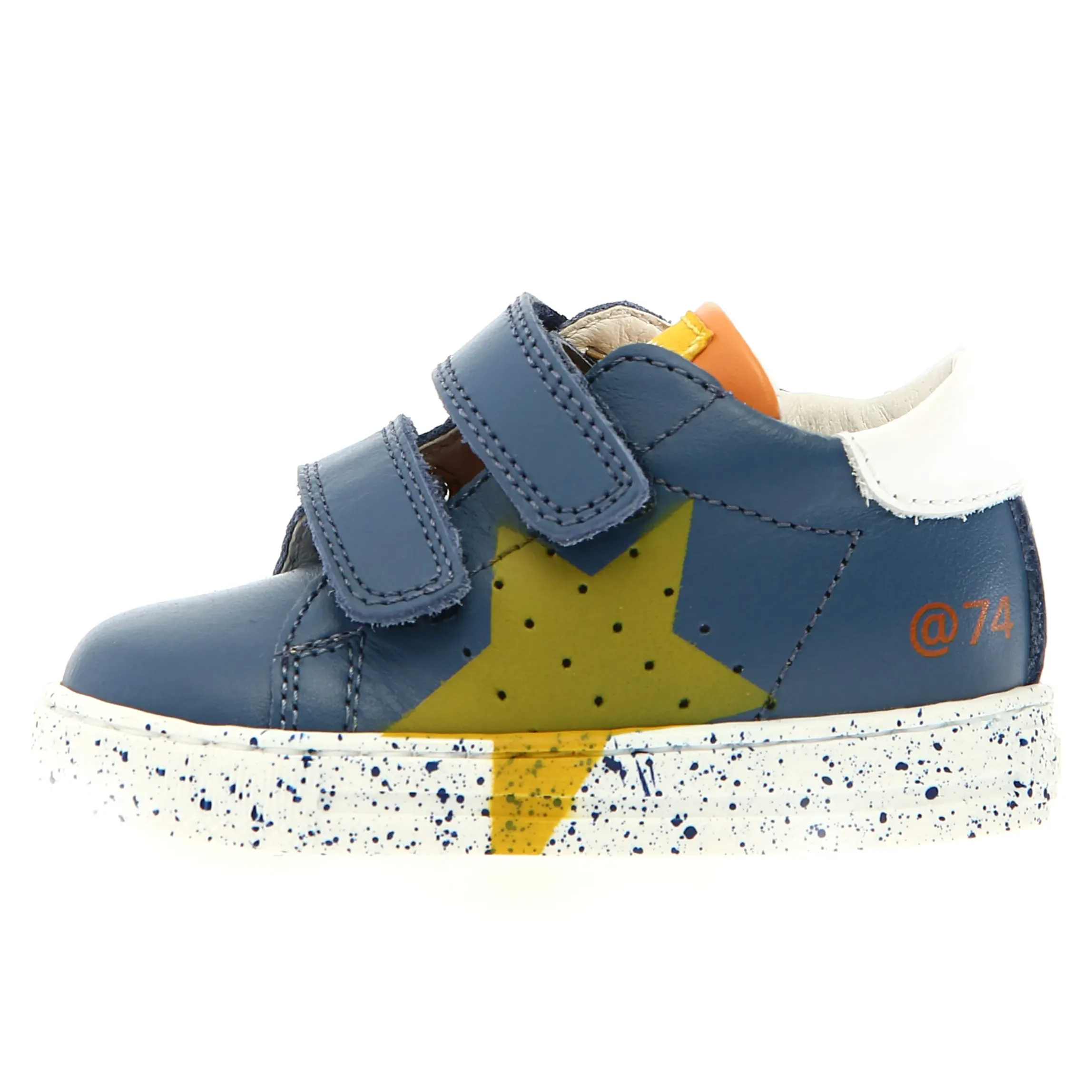Falcotto Boy's Salazar 3 Vl Casual Shoes - Azure / White / Yellow all day
