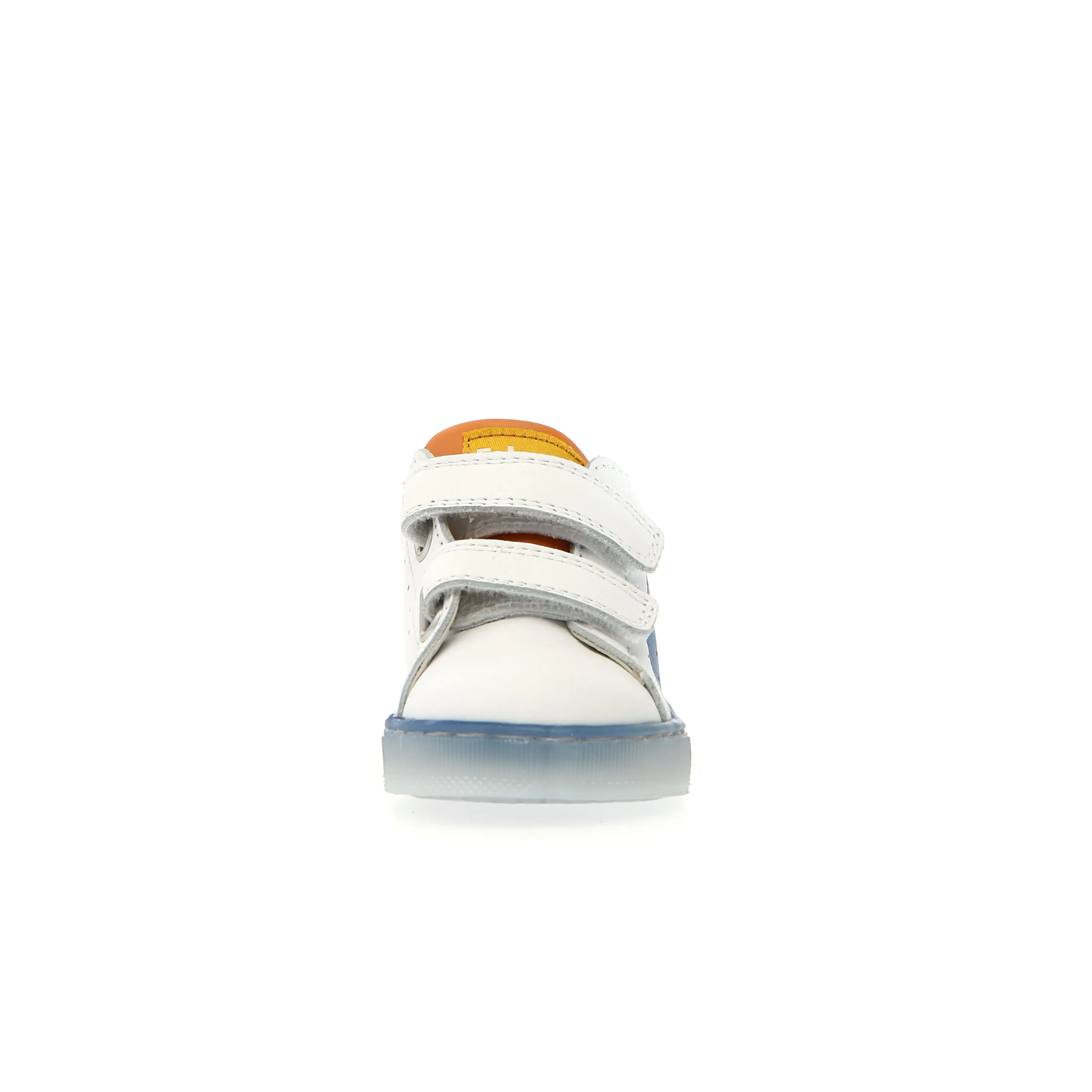 Falcotto Boy's Salazar 3 Vl Casual Shoes - White / Yellow / Oltremare Outdoor Calm