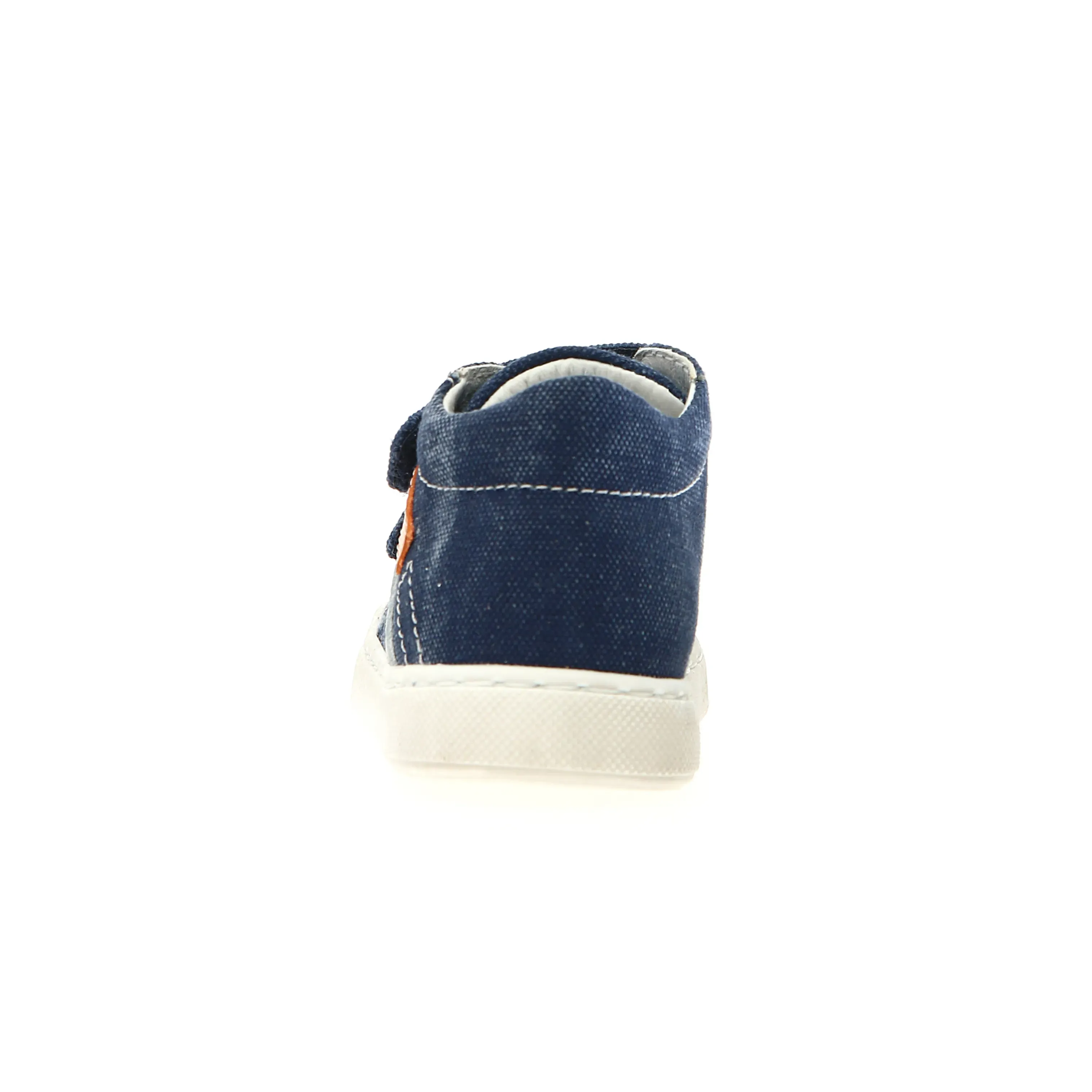 Falcotto Boy's Wallis Vl Casual Shoes - Jeans / Milk / Orange true fit