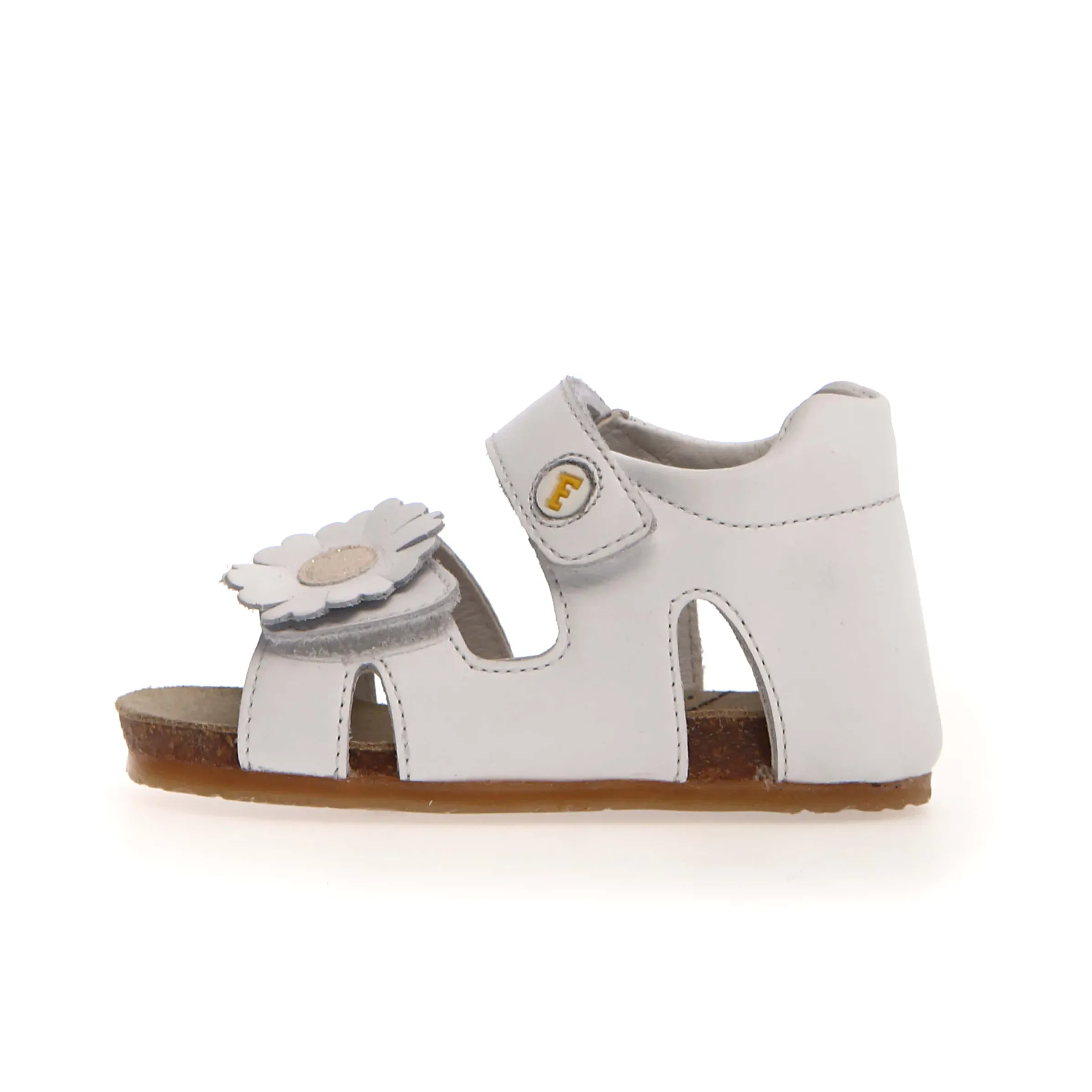 Falcotto Cuska Girl's Sandals - White Fresh Soul