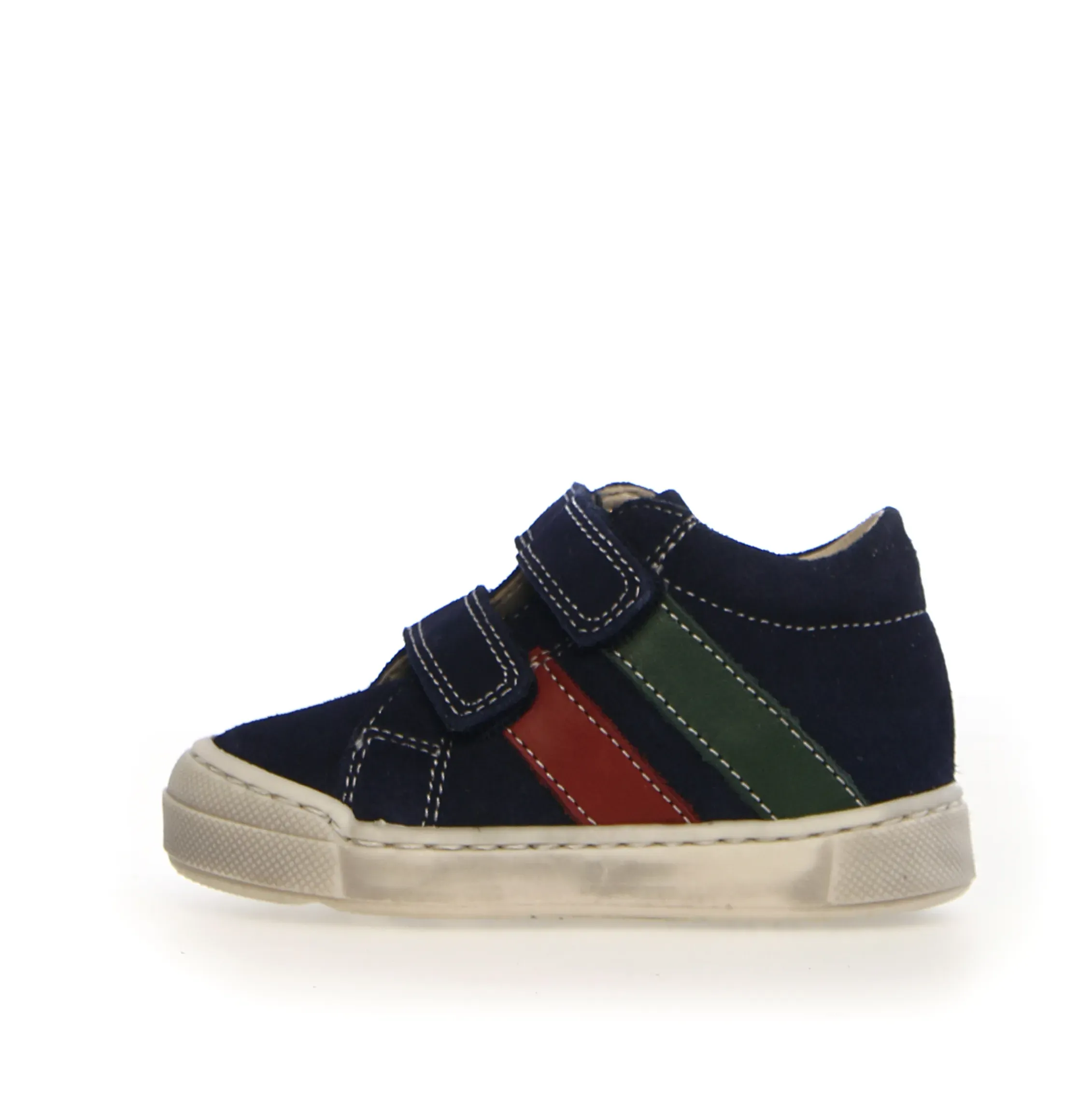 Falcotto Gazer Vl Boy's Casual Shoes - Navy/Green Bottle cool feet