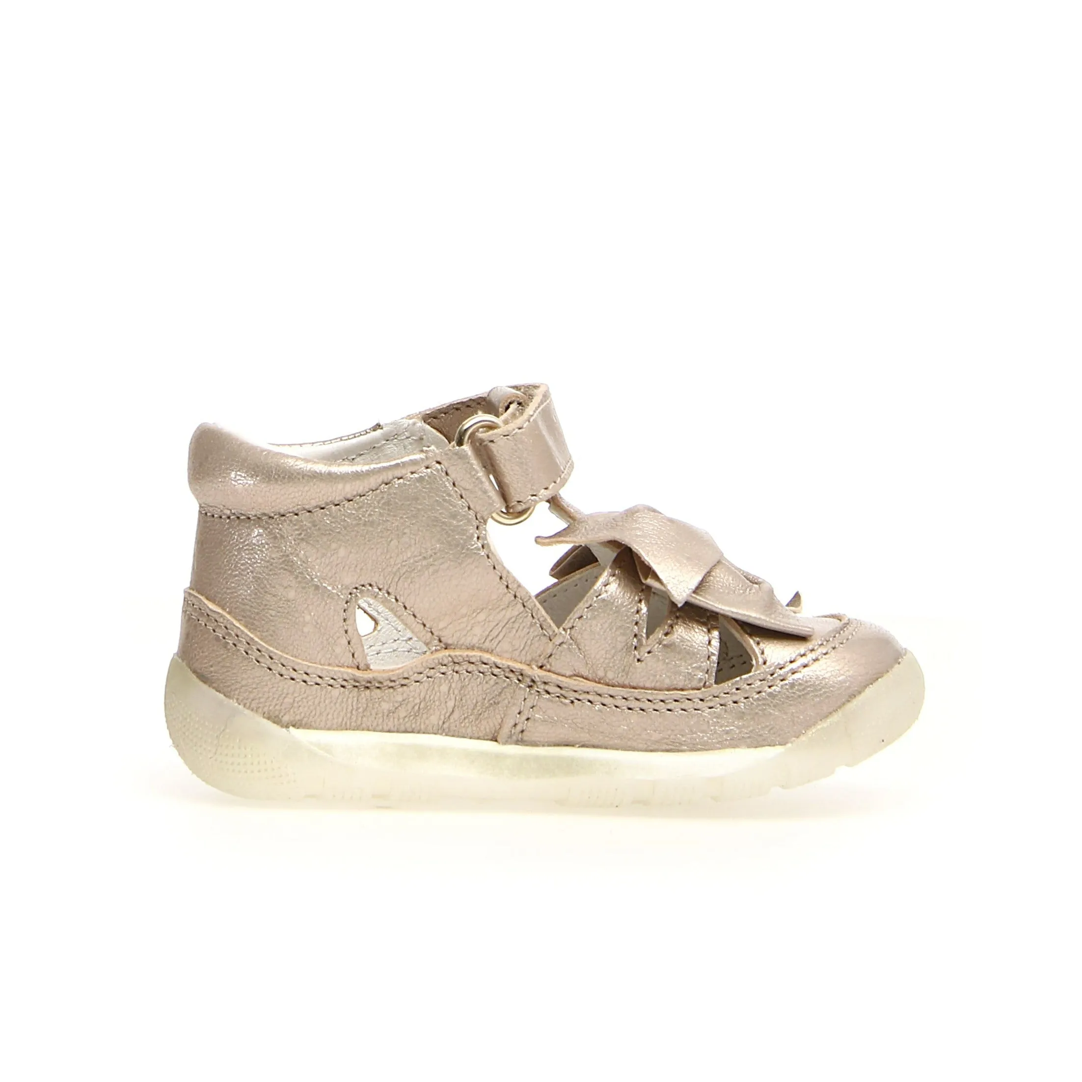 Falcotto Gily Girl's Casual Shoes - Pebbled Cipria low key