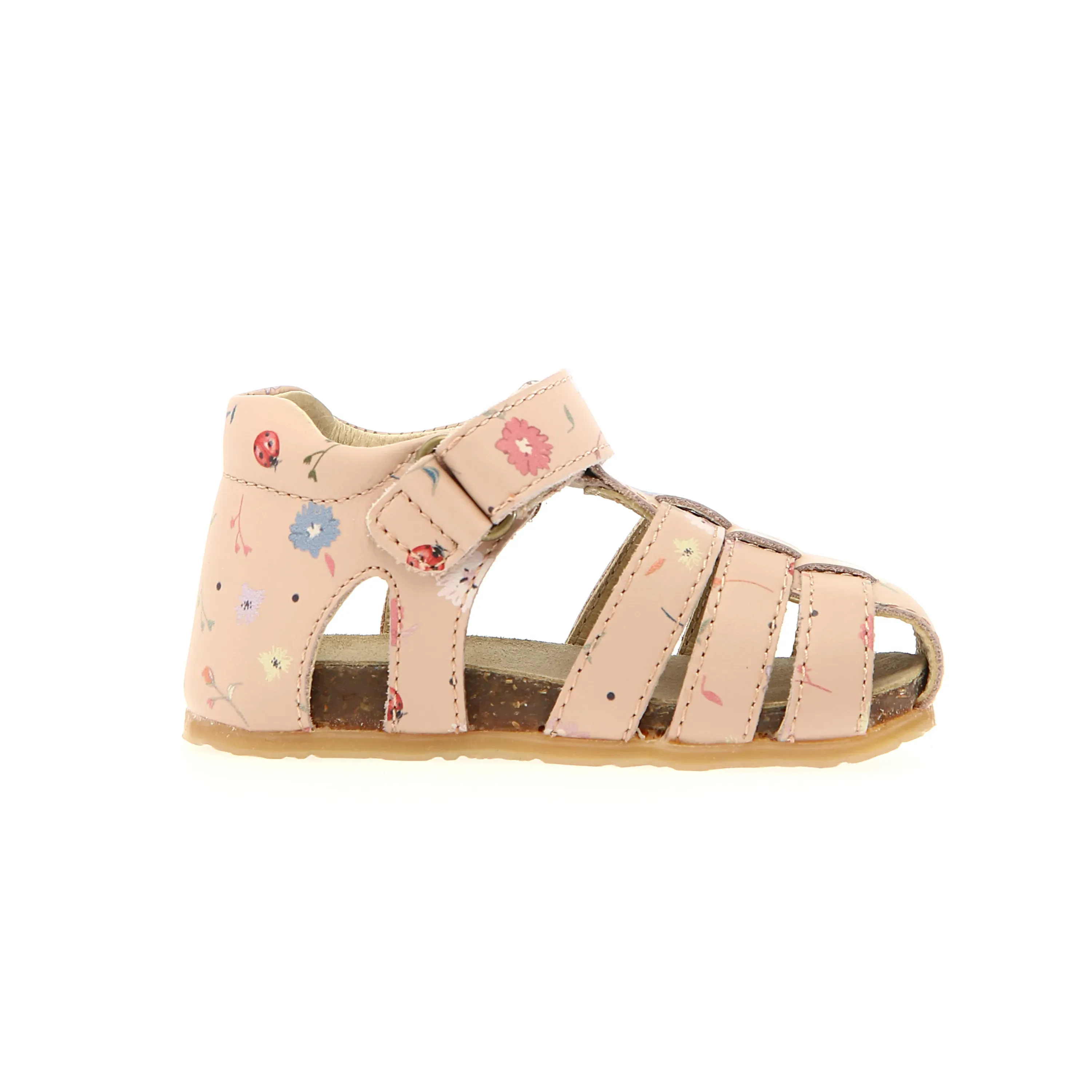 Falcotto Girl's Alby Countryside Sandals - Cipria / Multi Beach Flow
