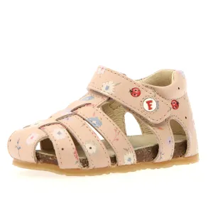 Falcotto Girl's Alby Countryside Sandals - Cipria / Multi Bare Life