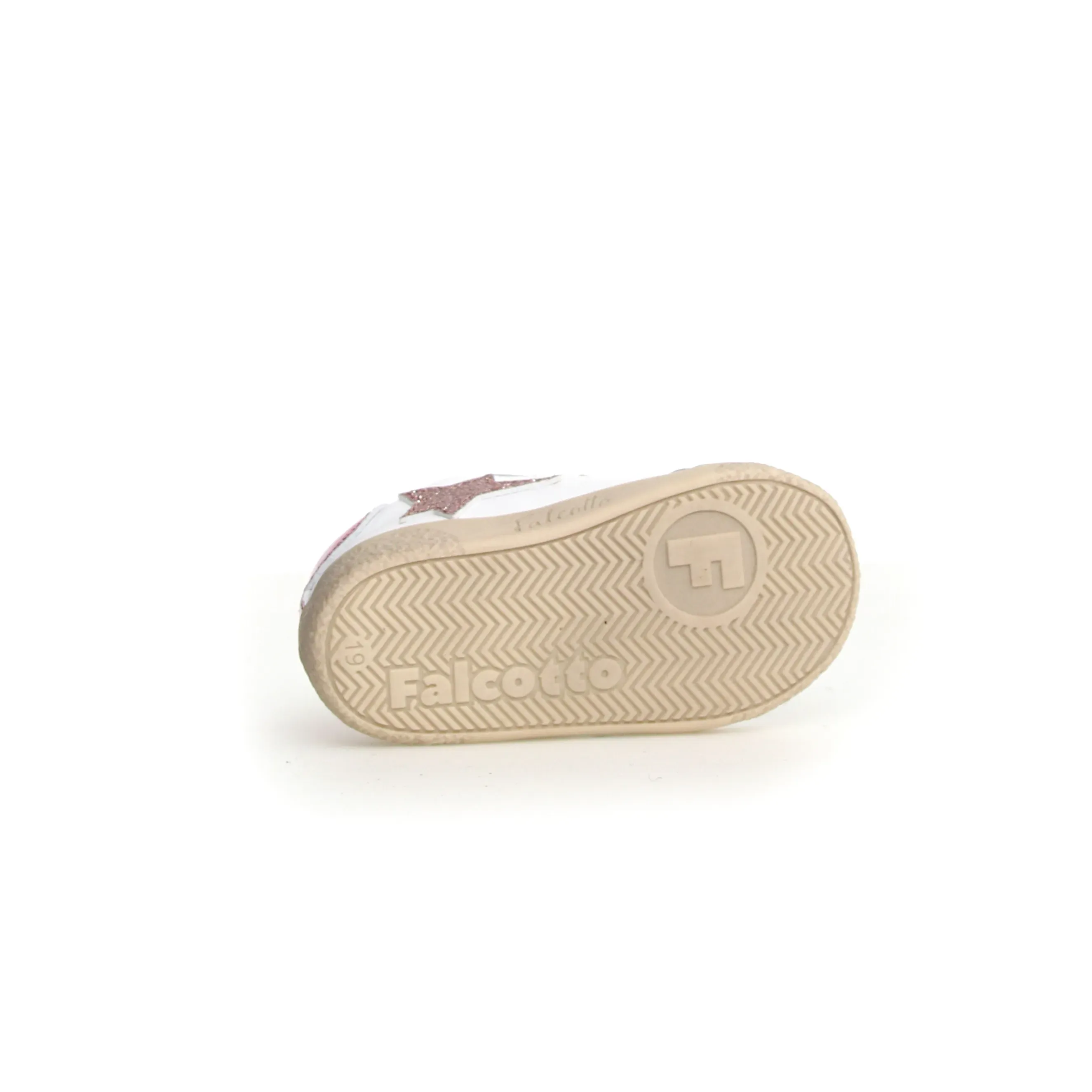 Falcotto Girl's Alnoite 2 Vl Casual Shoes - White / Pink vibe flow