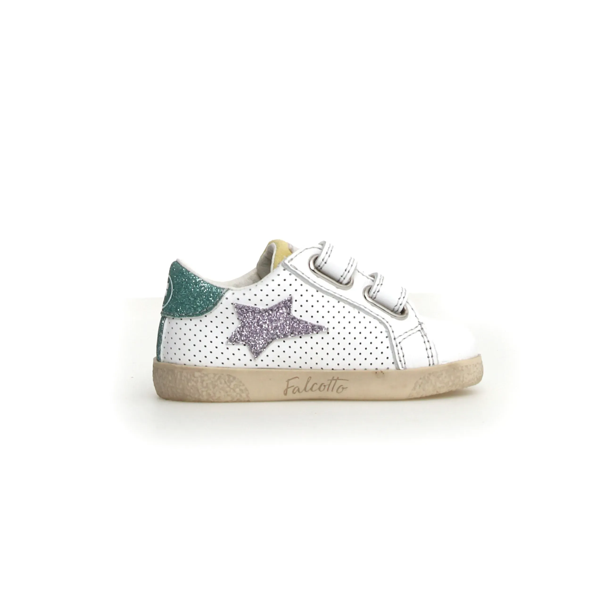 Falcotto Girl's Alnoite 2 Vl Casual Shoes - White smart path