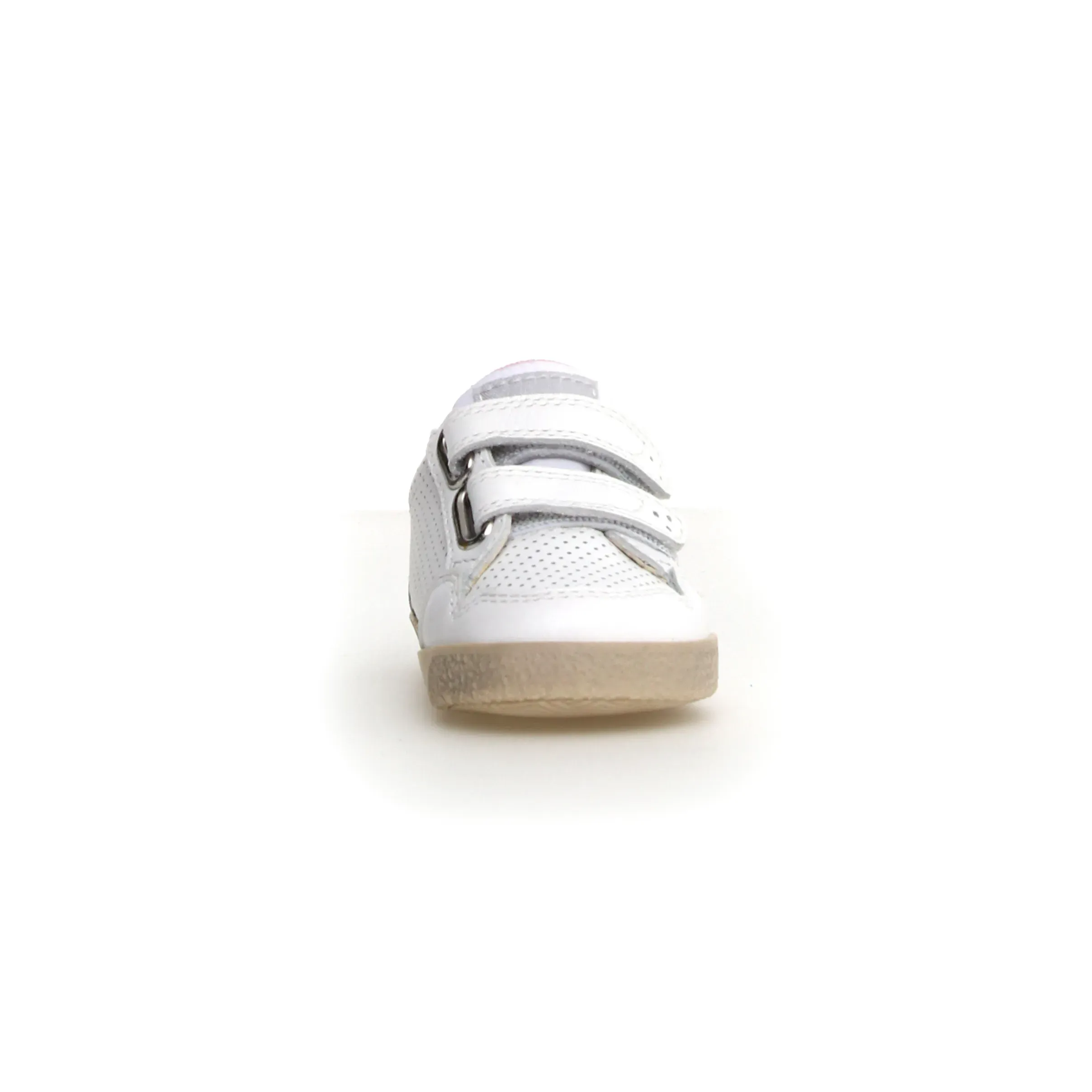 Falcotto Girl's Alnoite Low 2 Vl Casual Shoes - White / Pink go outside