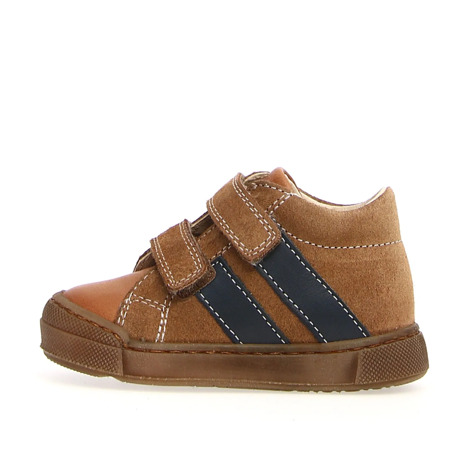 Falcotto Girl's and Boy's Gazer Vl Fashion Sneakers, Cognac Brown relax fit