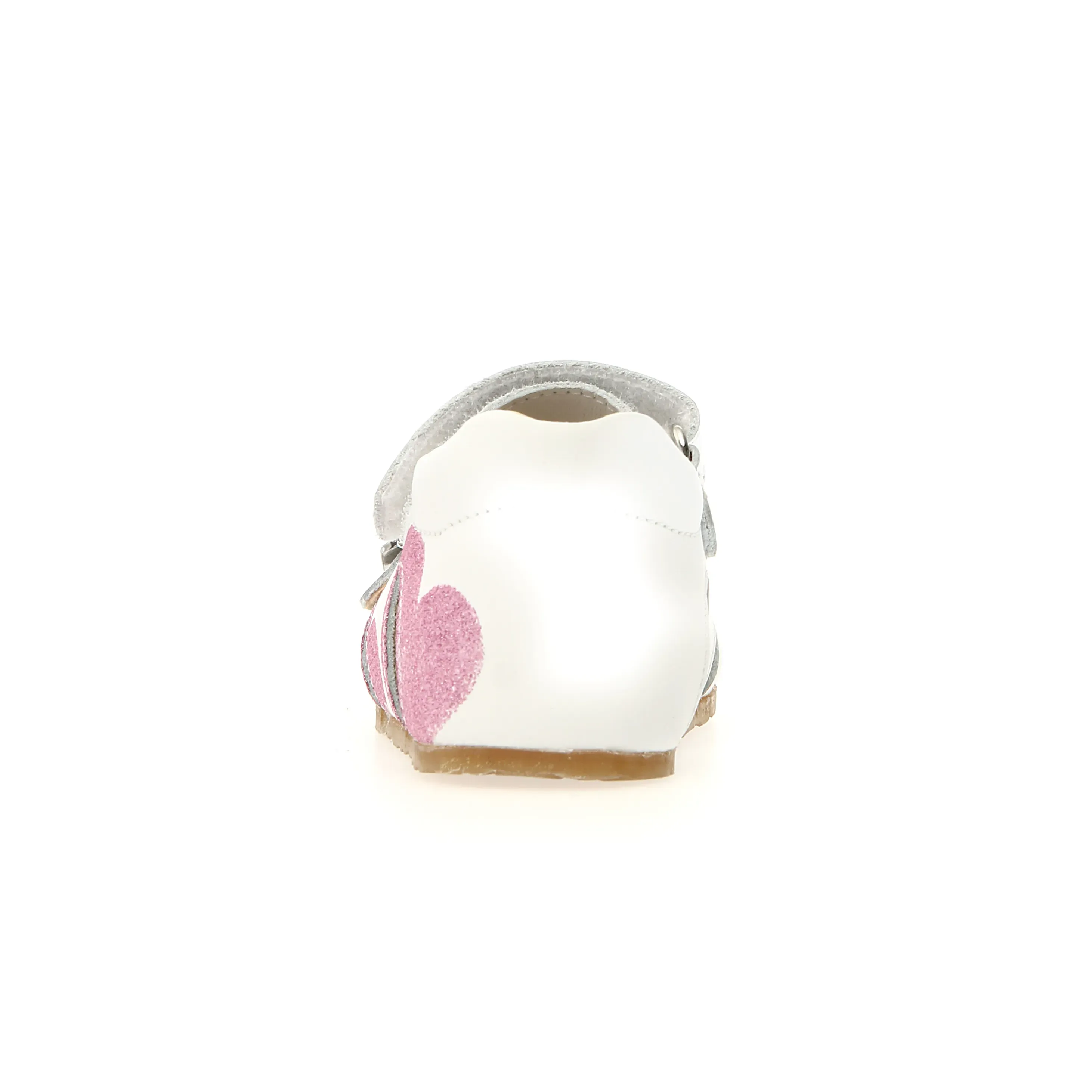 Falcotto Girl's Aryl Sandals - White / Pink Calm Mind