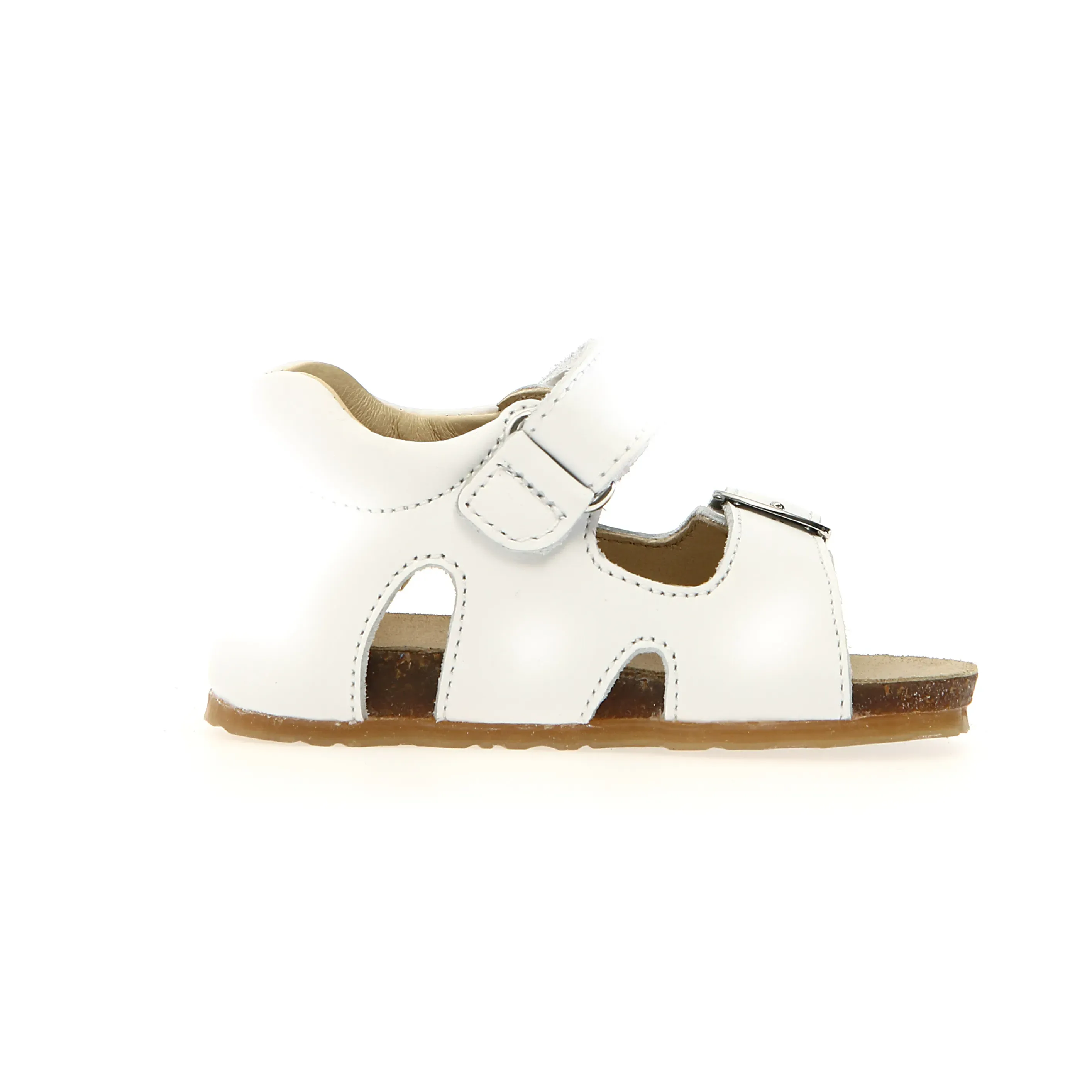 Falcotto Girl's Aryl Sandals - White / Pink Zen Mood
