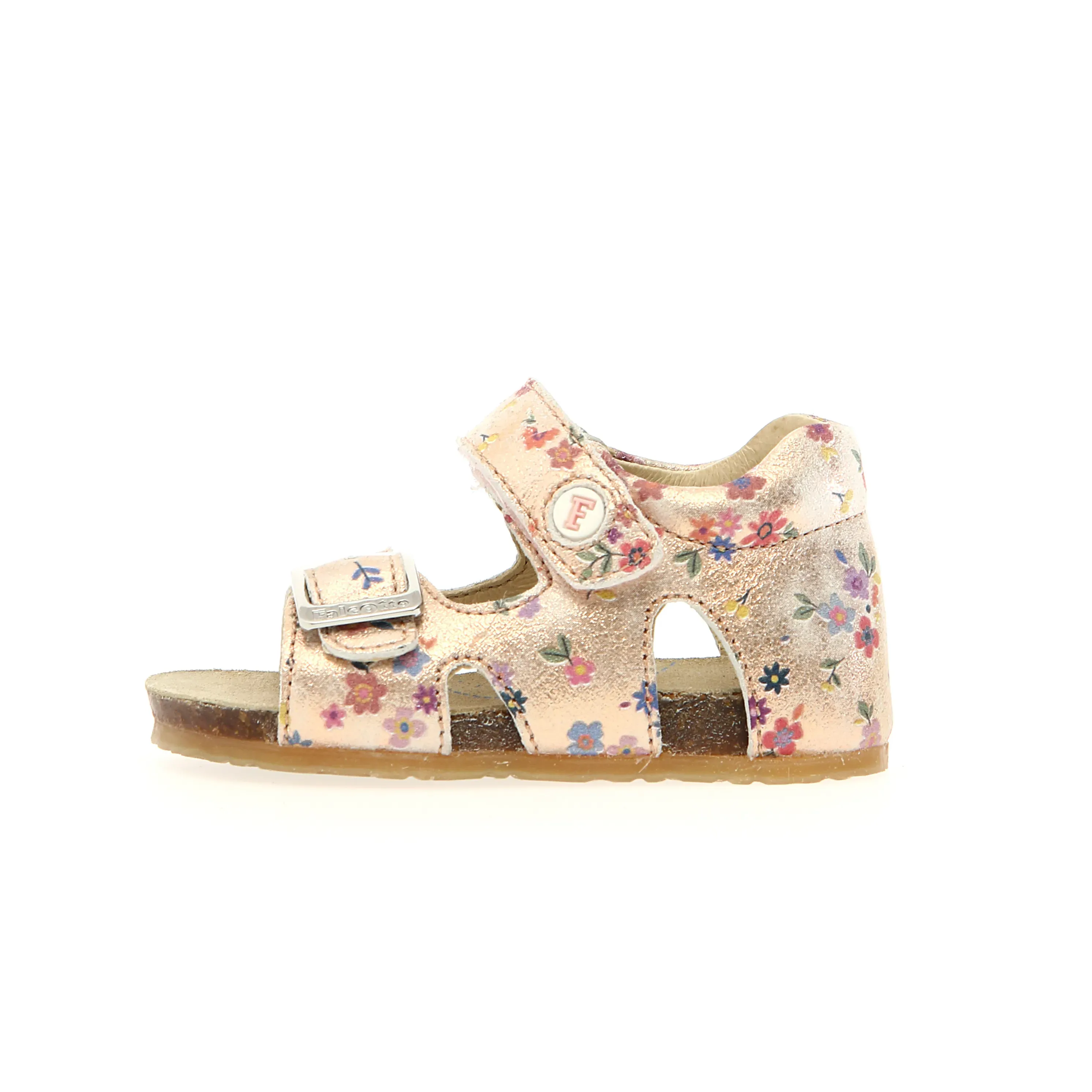 Falcotto Girl's Bea Sandals - Cipria / Multi Earth Mood