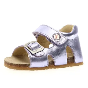 Falcotto Girl's Bea Sandals - Metallic Lilac Bare Style