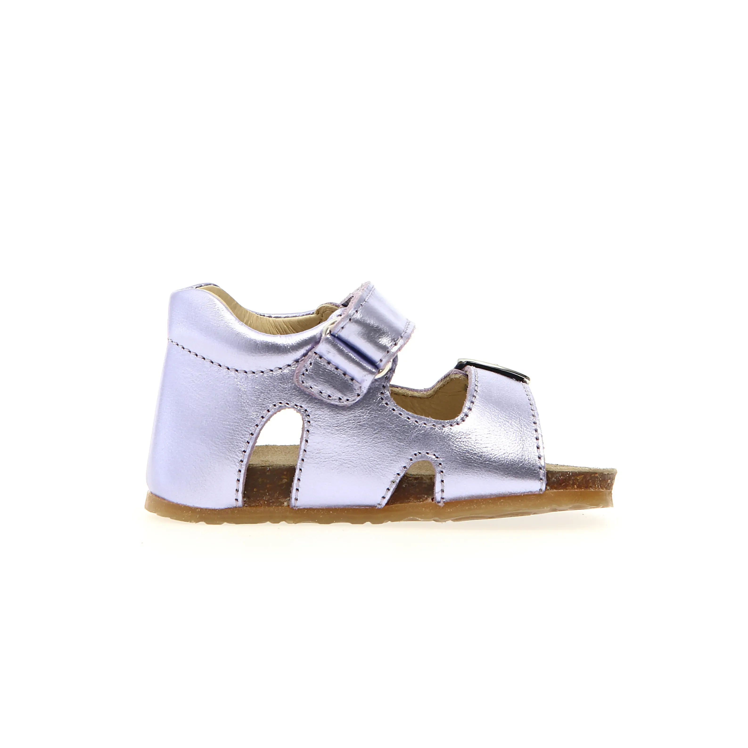 Falcotto Girl's Bea Sandals - Metallic Lilac Street Ready