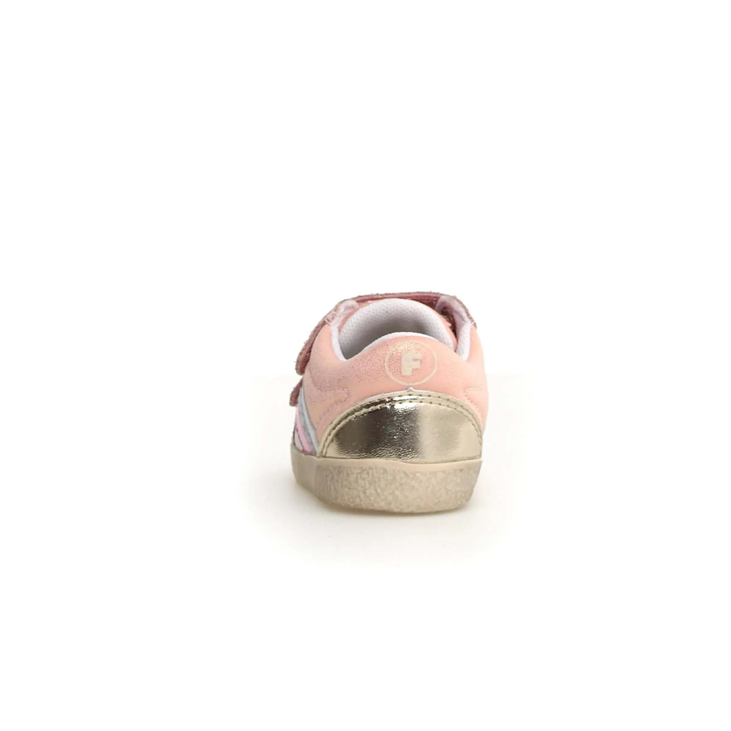 Falcotto Girl's Kilde Low Vl Casual Shoes - Metallic Cipria / White / Platinum soft frame