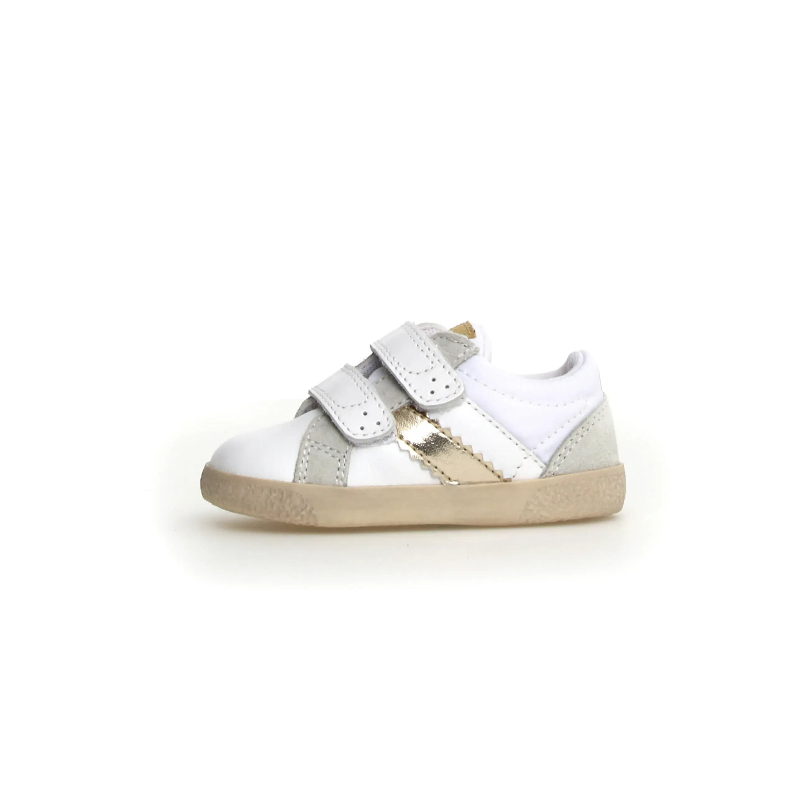 Falcotto Girl's Kilde Low Vl Casual Shoes - White / Platinum vibe walk