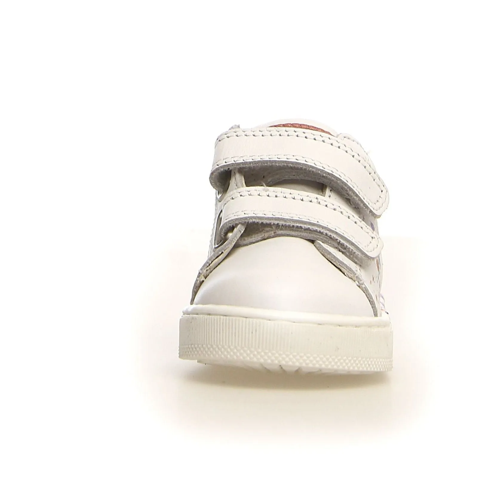 Falcotto Girl's Lacus 2 VL Sneakers - White/Peach on the go