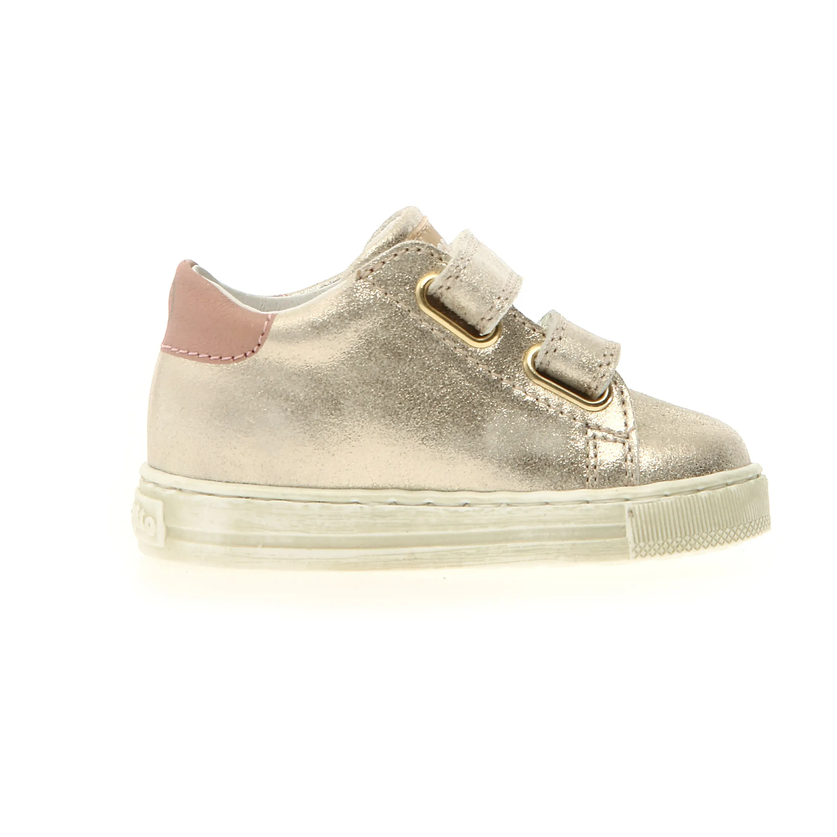 Falcotto Girl's Lovemy Vl Casual Shoes - Platinum / Milk quick slip