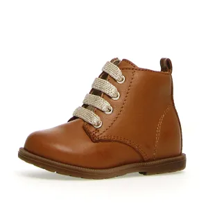 Falcotto Girl's Robin Spazz Shoes, Cognac Lace Lurex storm look
