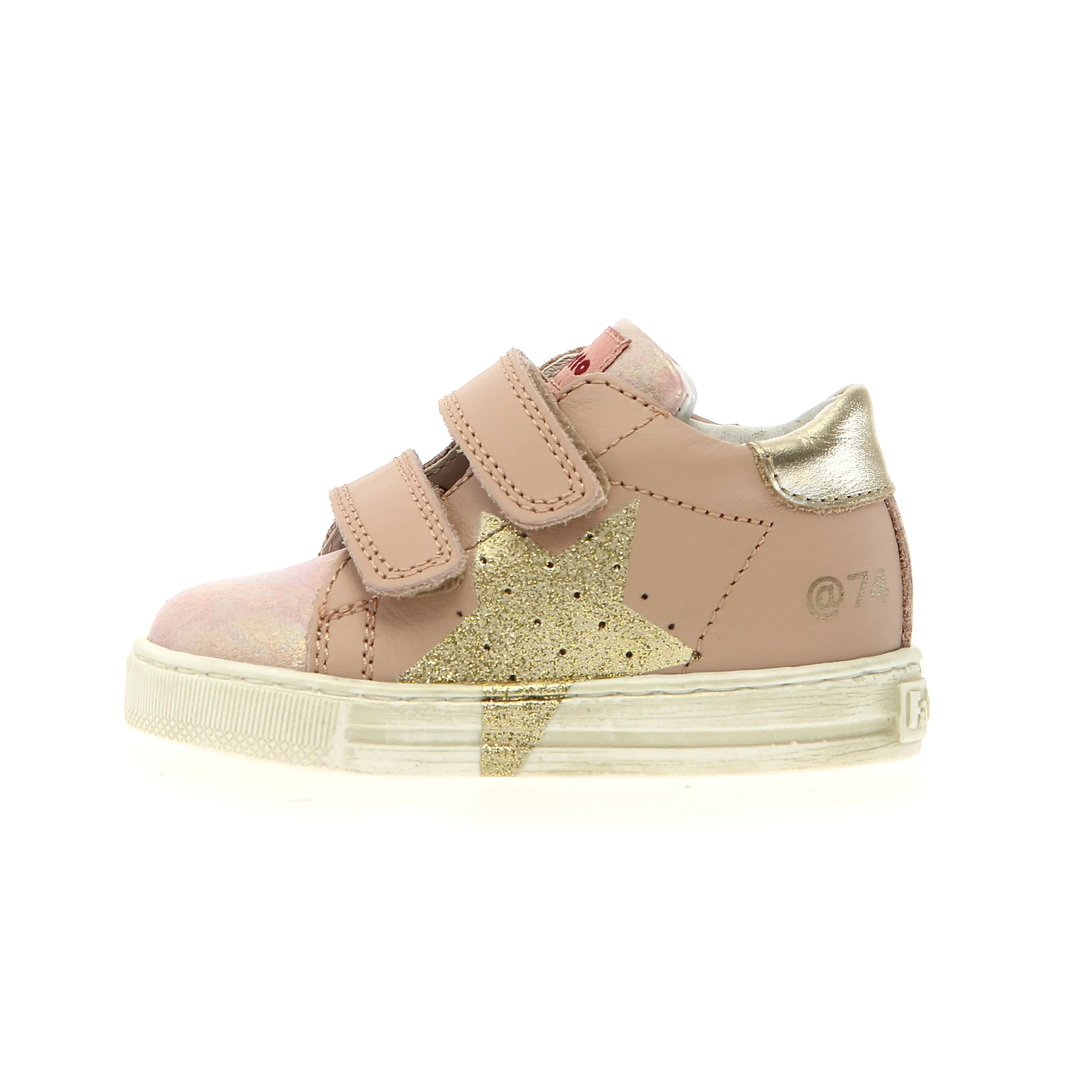 Falcotto Girl's Salazar 3 Vl Casual Shoes - Cipria / Pink / Platinum street edge
