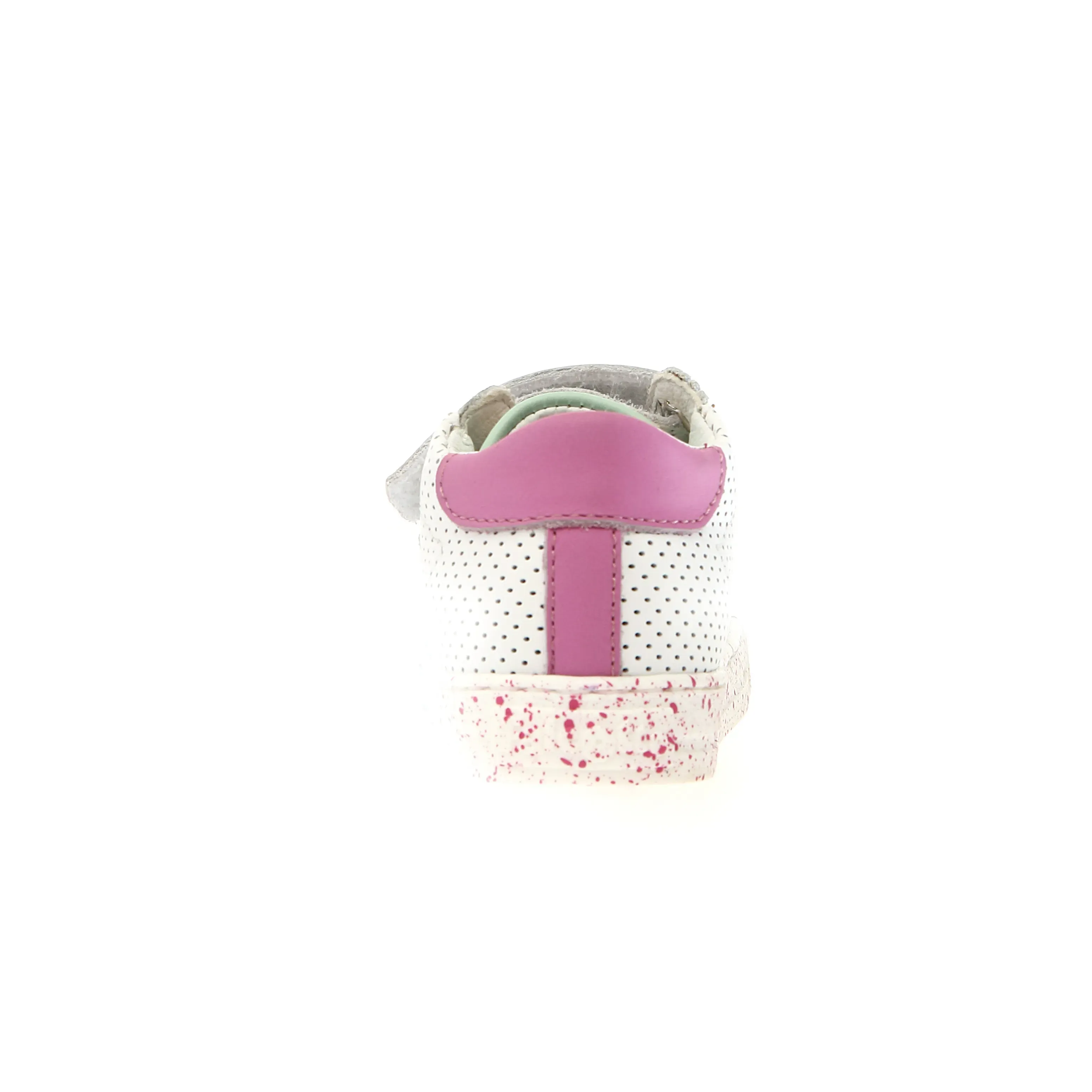 Falcotto Girl's Salazar 3 Vl Casual Shoes - White / Deep Pink / Light Dream dress down