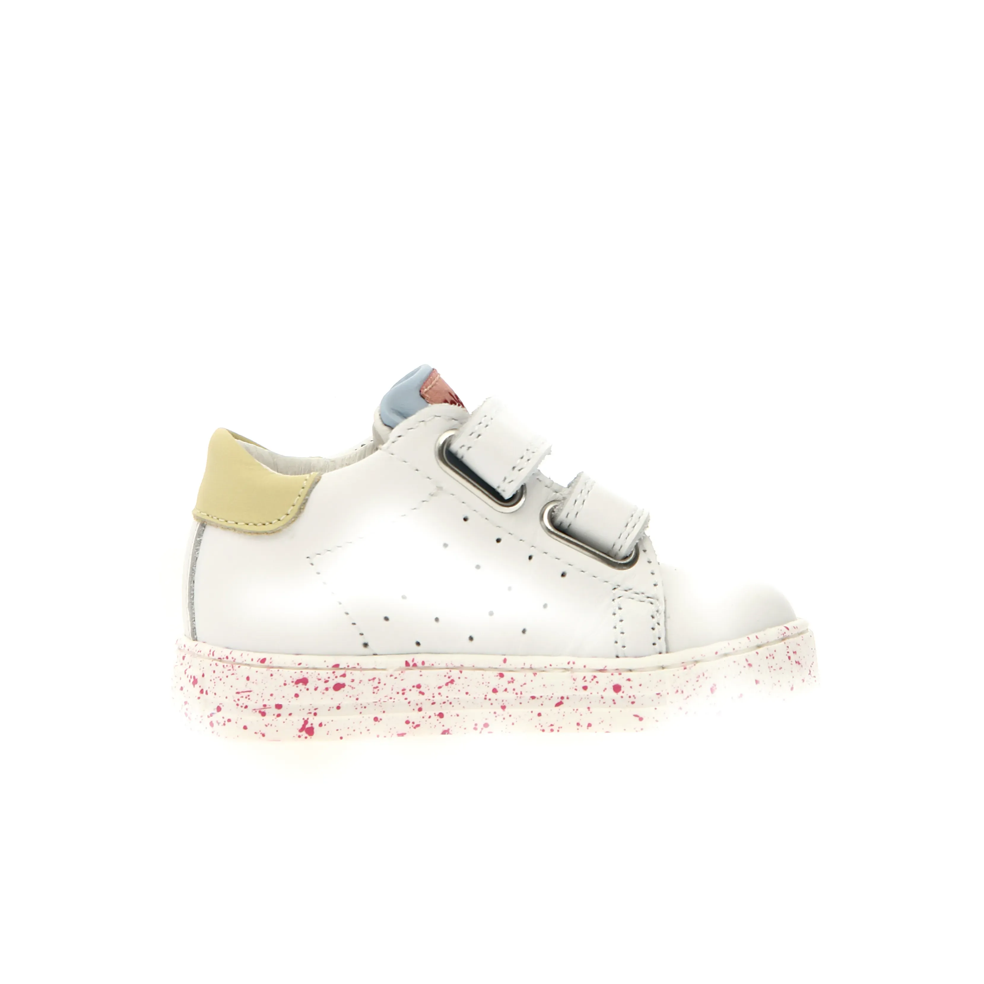 Falcotto Girl's Salazar 3 Vl Casual Shoes - White / Paglia / Pink on the go