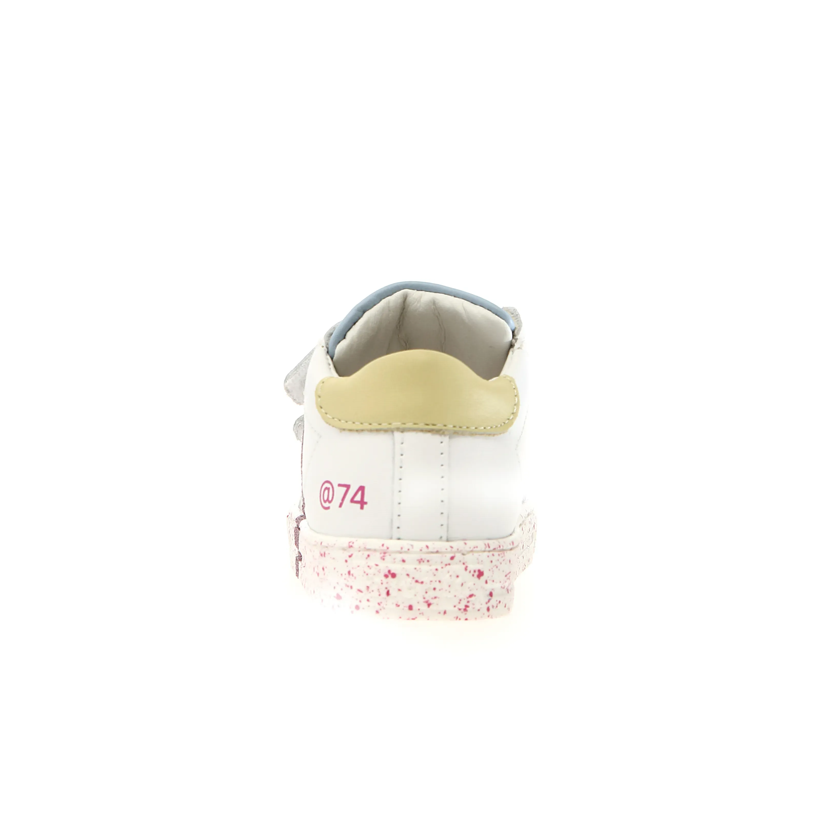 Falcotto Girl's Salazar 3 Vl Casual Shoes - White / Paglia / Pink soft ride