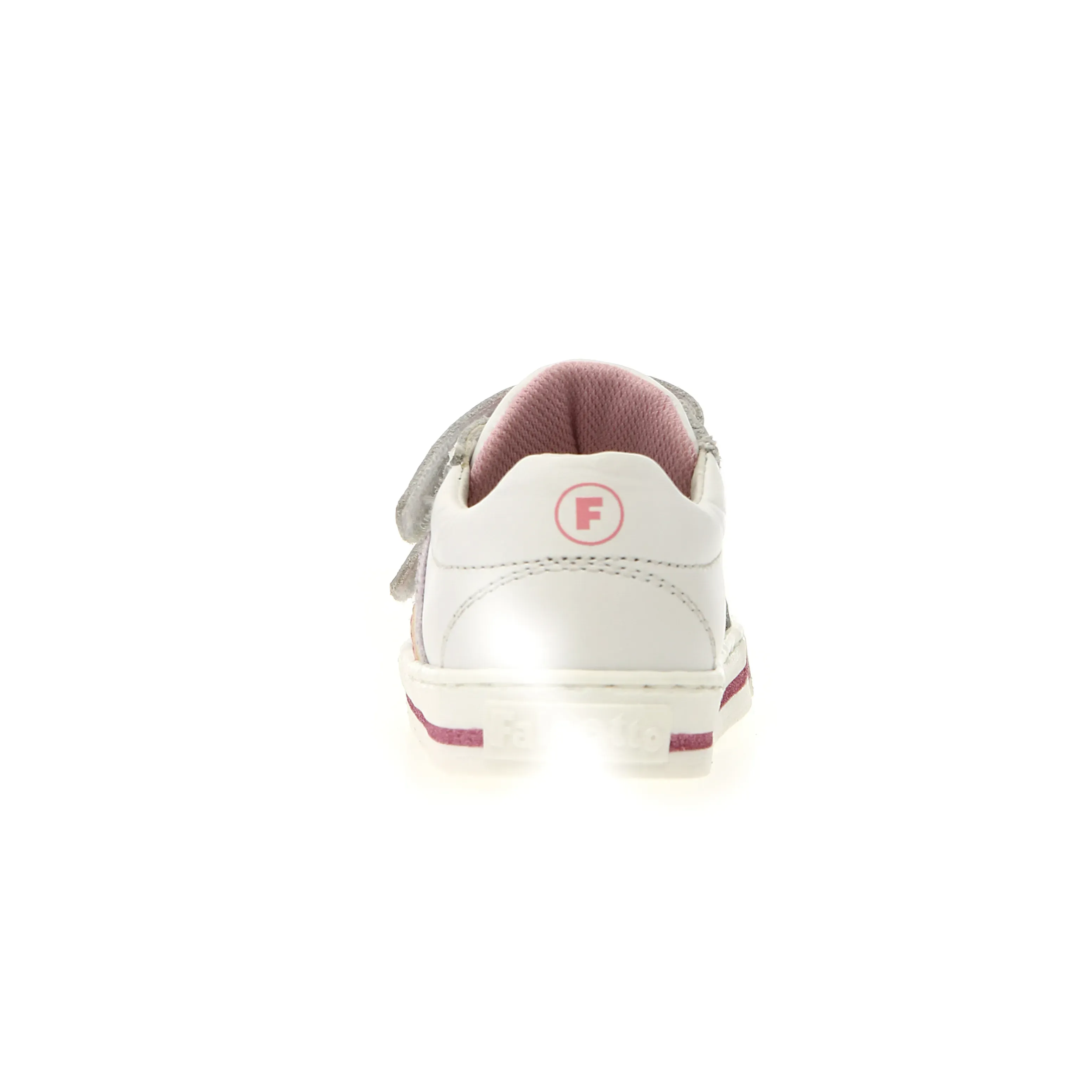 Falcotto Girl's Verit Vl Casual Shoes - White / Pink light pack